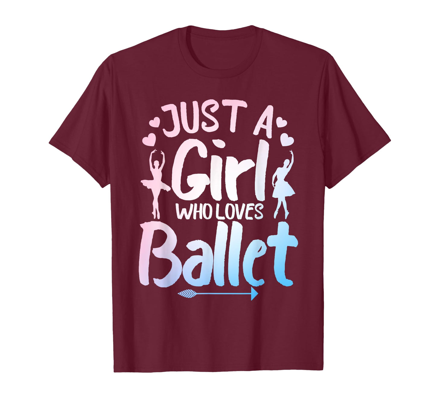 Funny Ballerina Design For Girls Women Ballet Dance Lovers T-Shirt