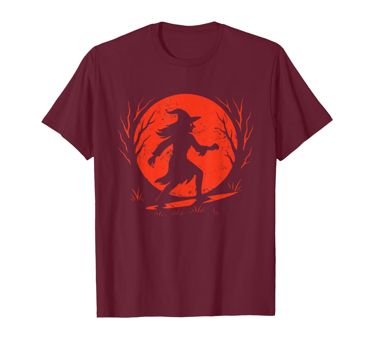 Witch Surfing Under Moon T-Shirt