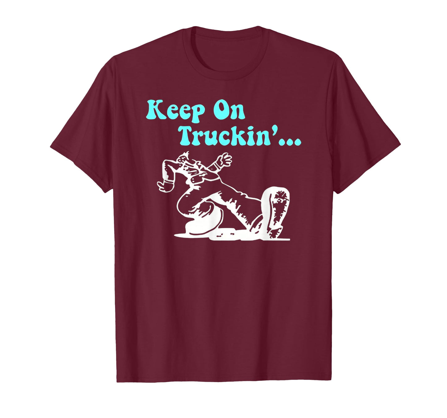 Funky Keep on Truckin' - Retro Vibes T-Shirt