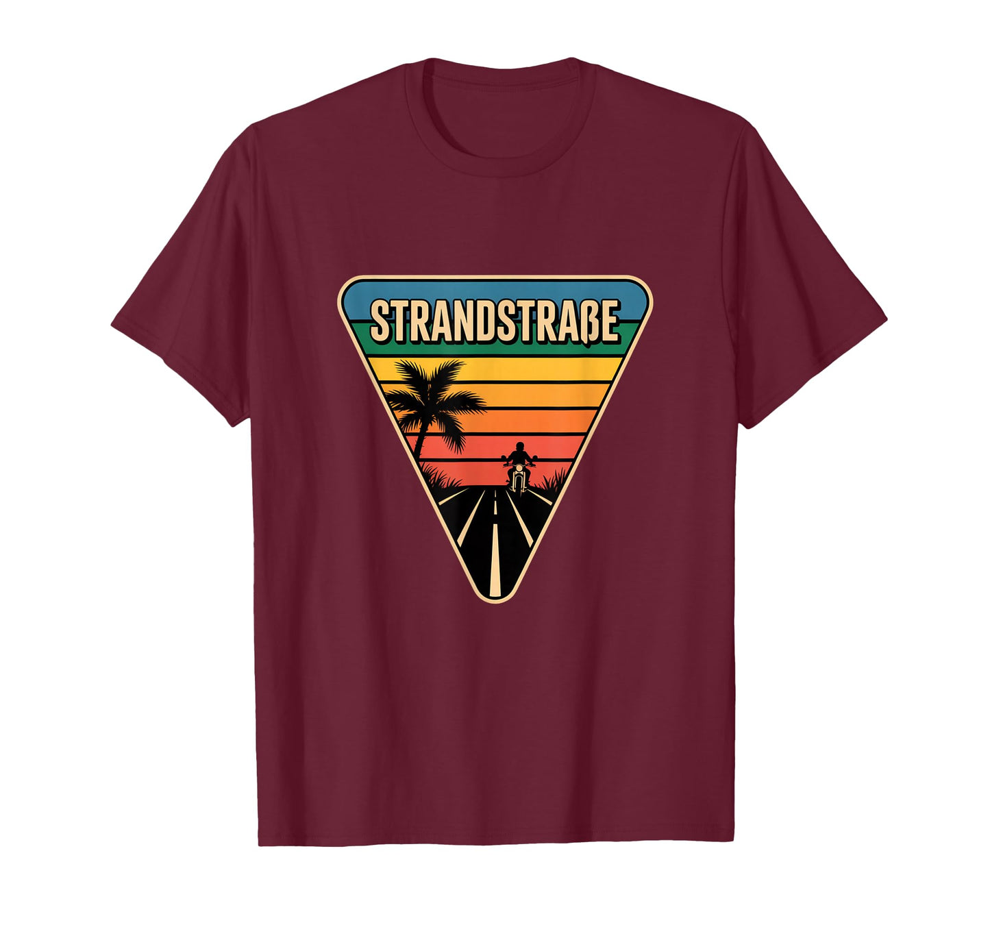Vintage Motorcycle Outfit | Santa Cruz Retro Bike T-Shirt