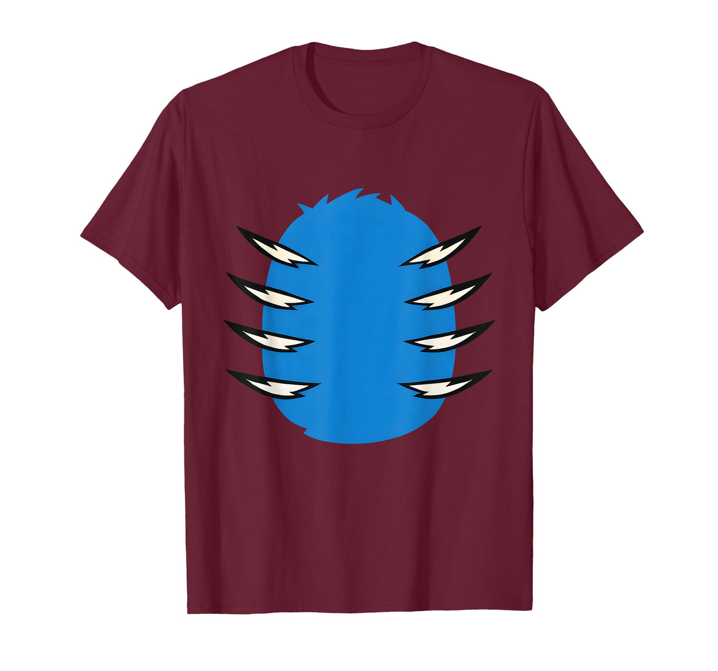 Halloween Costume Funny Blue Tiger DIY Group Matching T-Shirt