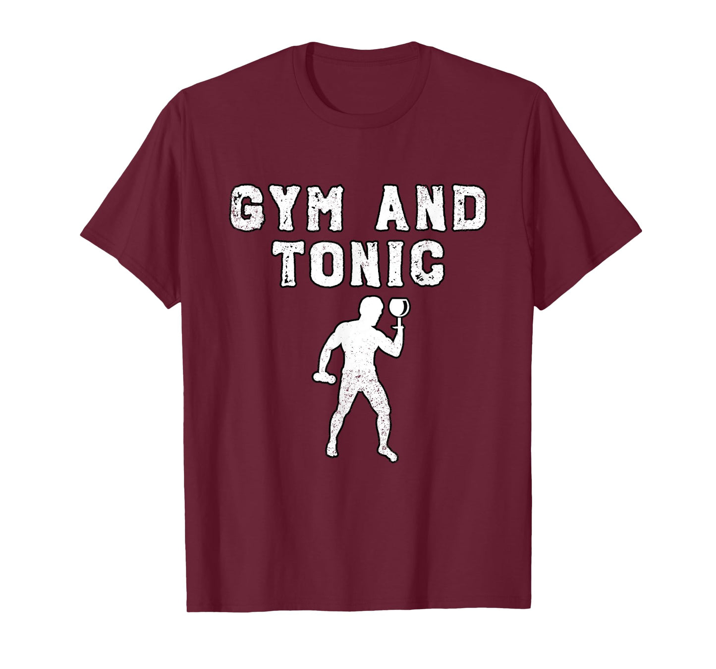 Humorous Gym and Tonic Drinks Fitness T-Shirt