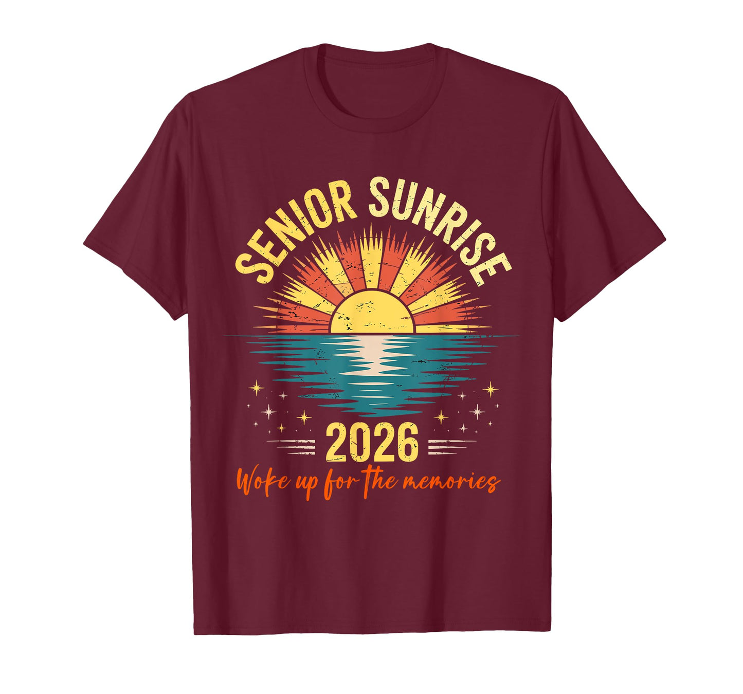 Vintage Senior Sunrise 2026 of Class Graduation T-Shirt