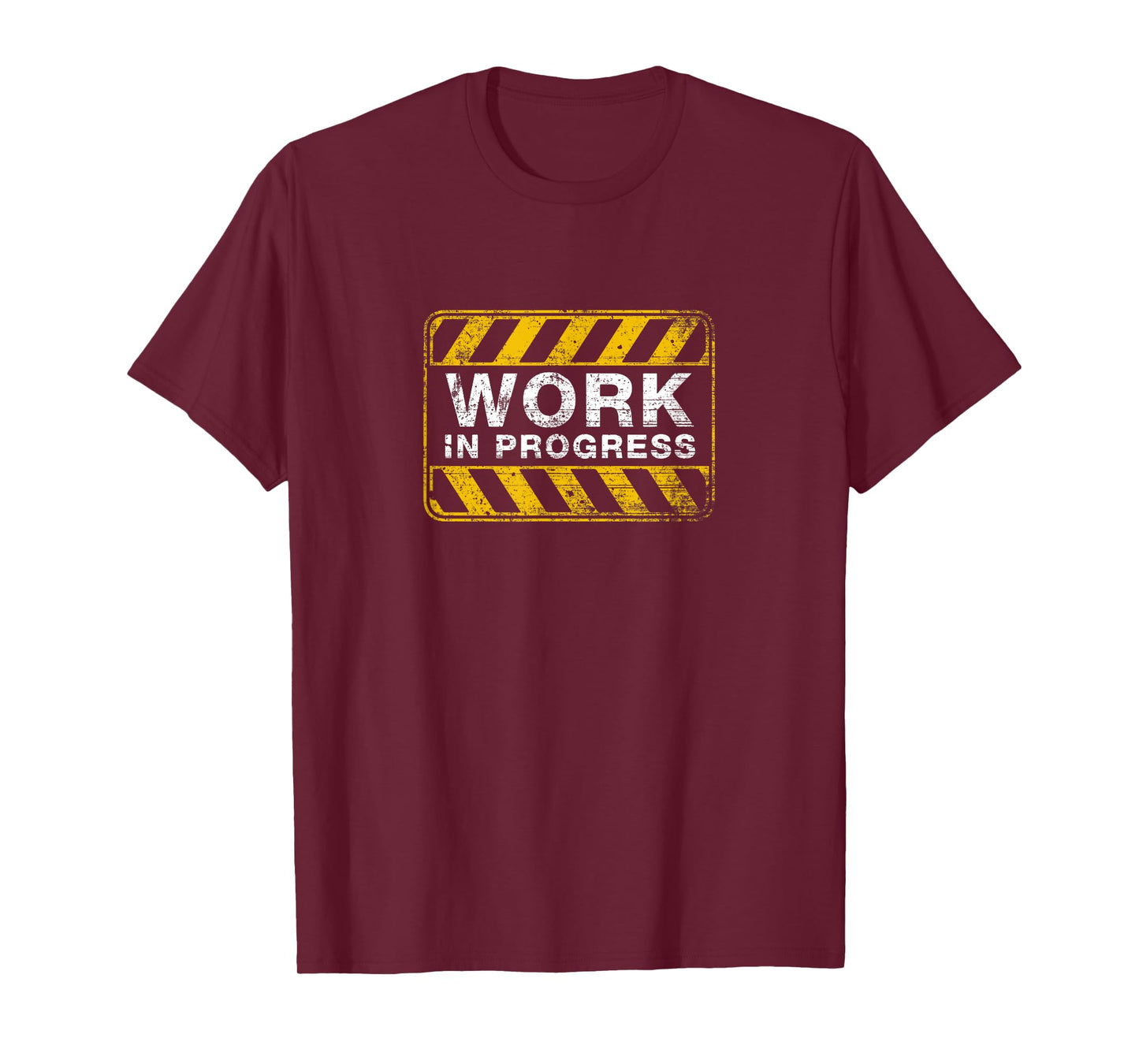 Funny Work In Progress Fitness Exercise Workout T-Shirt T-Shirt