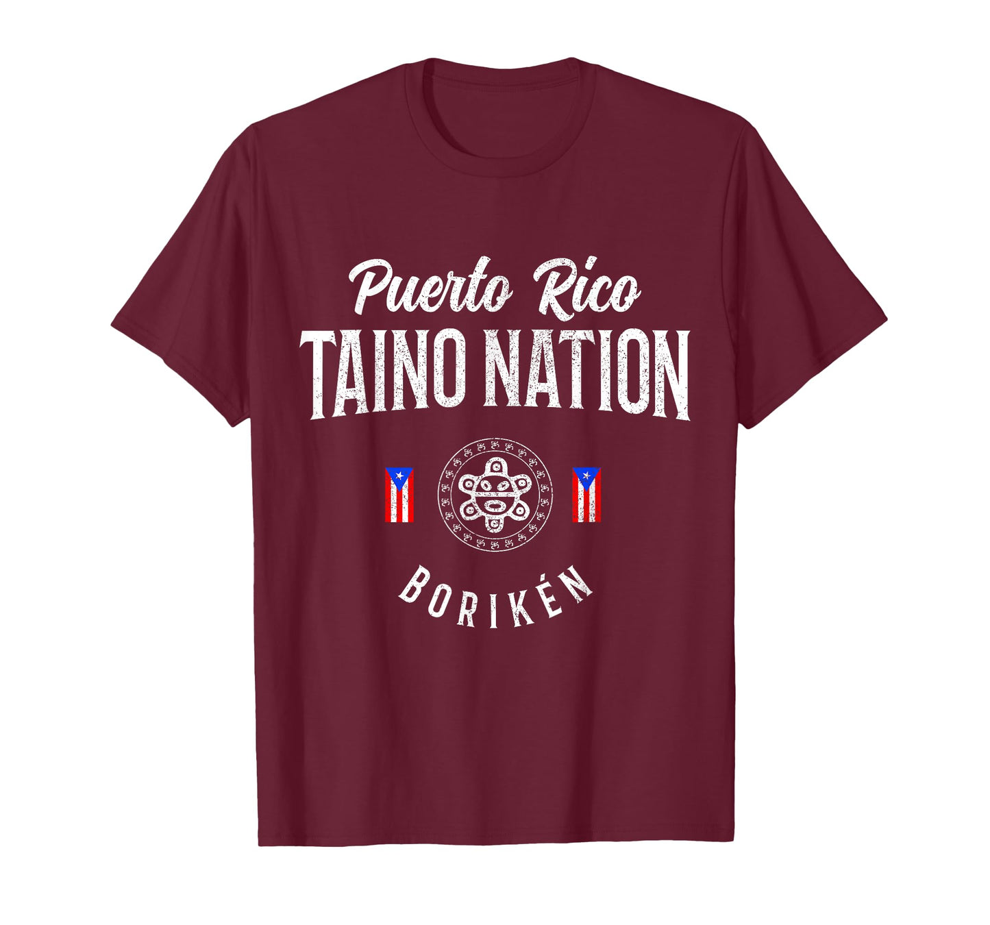 Taino Nation Boricua Boriken Pride Puerto Rico Indigenous T-Shirt