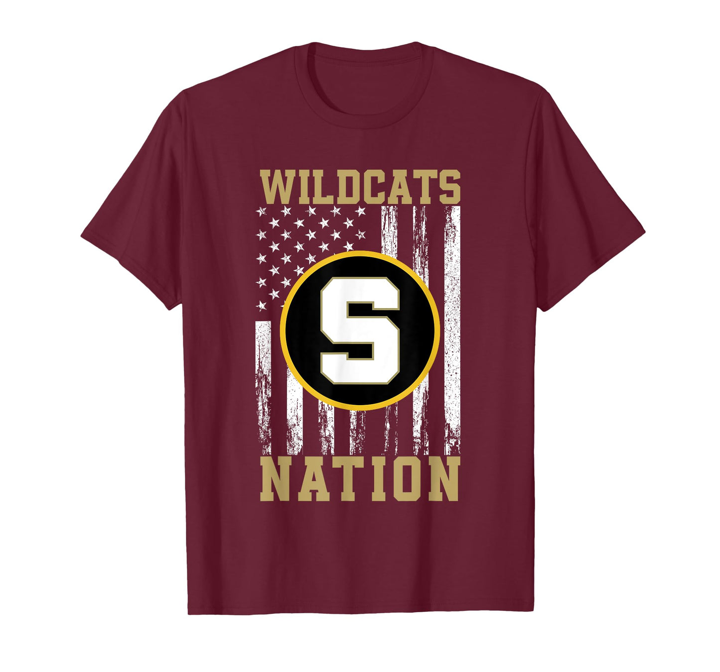 Scottsboro Wildcats Logo Nation HS T-Shirt