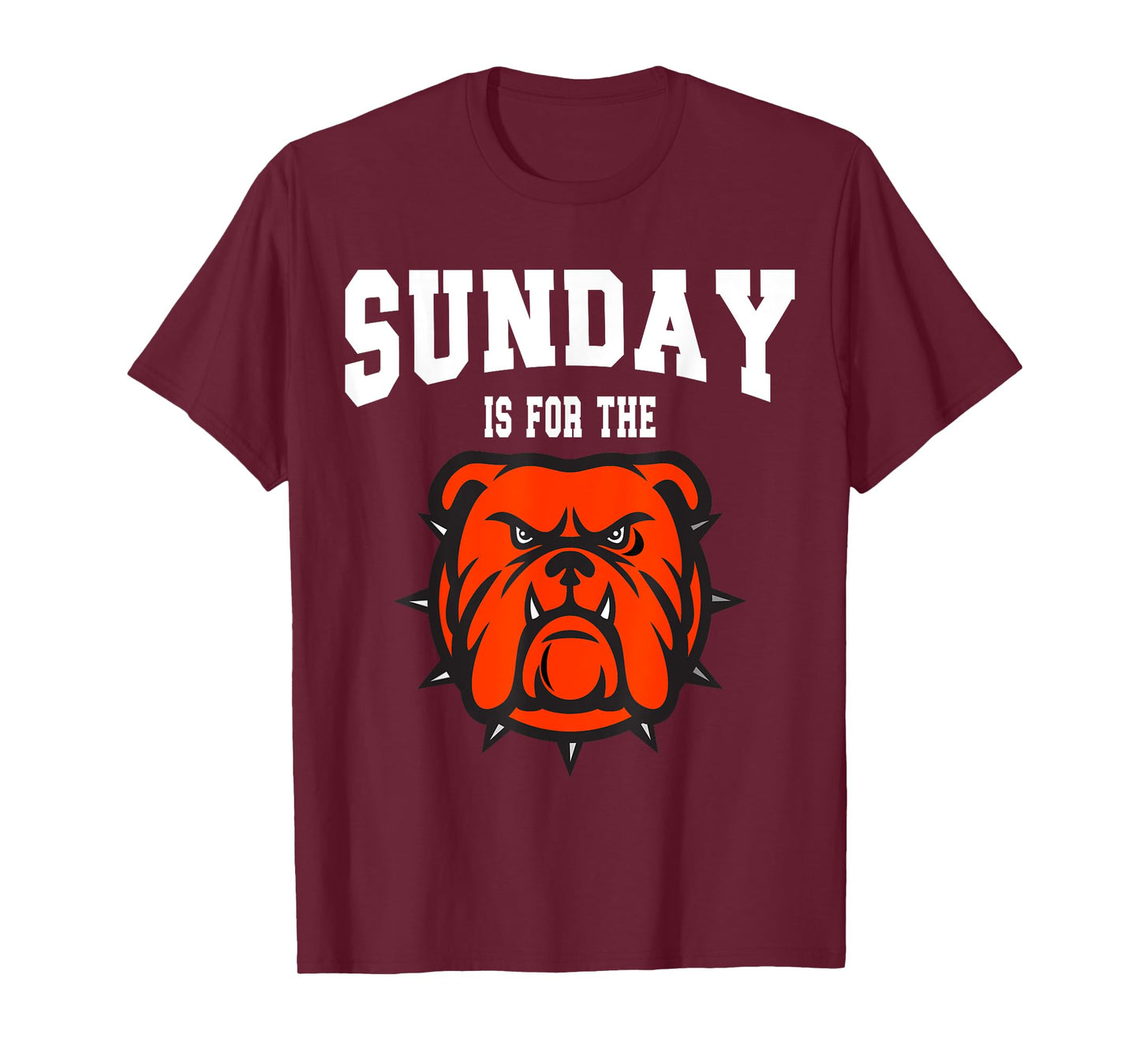 Sunday is for the Bone Yard Dawgs, Cleveland Game Day T-Shirt