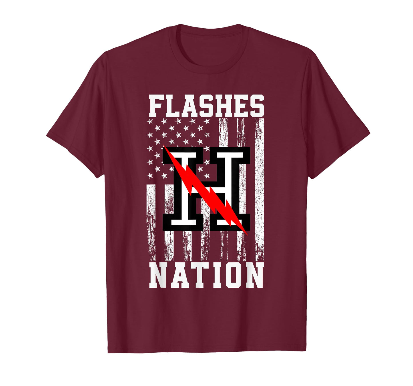 Hilliard Flashes Logo Nation HS T-Shirt