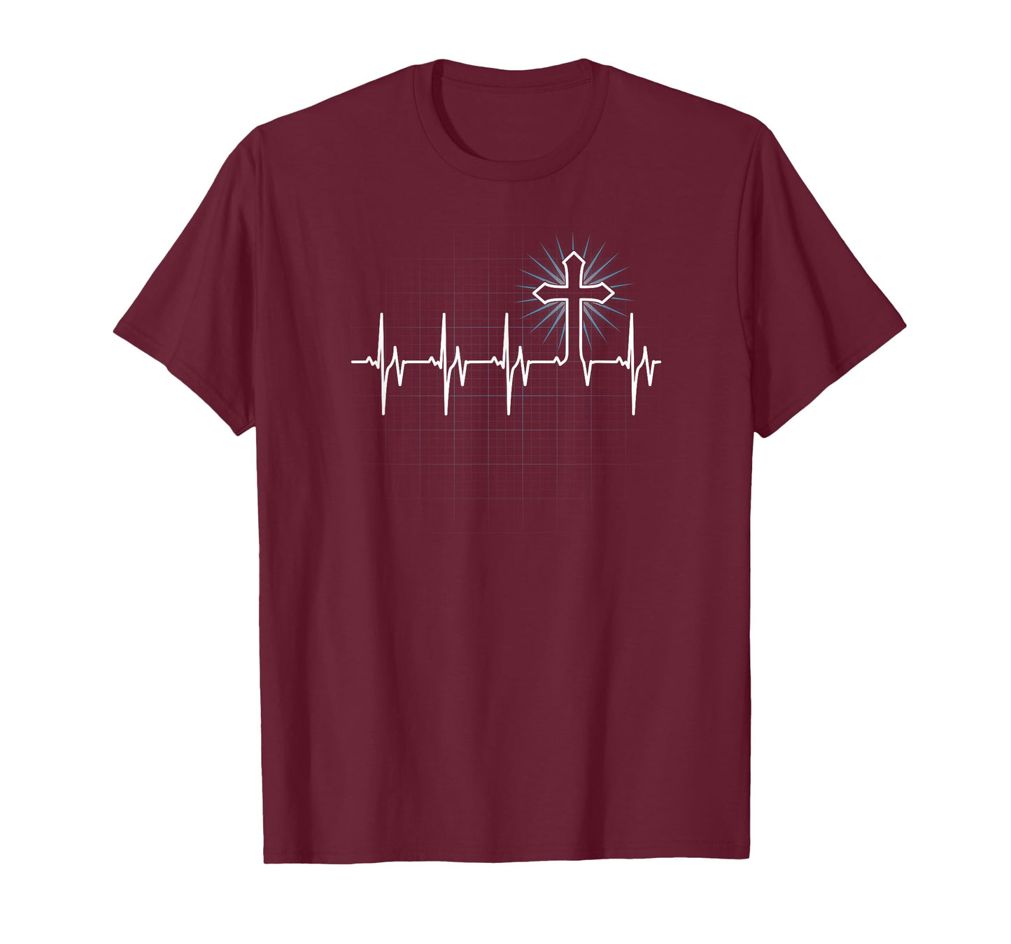 Hallelujah Christian Heartbeat T-Shirt for Men Women & Kids T-Shirt