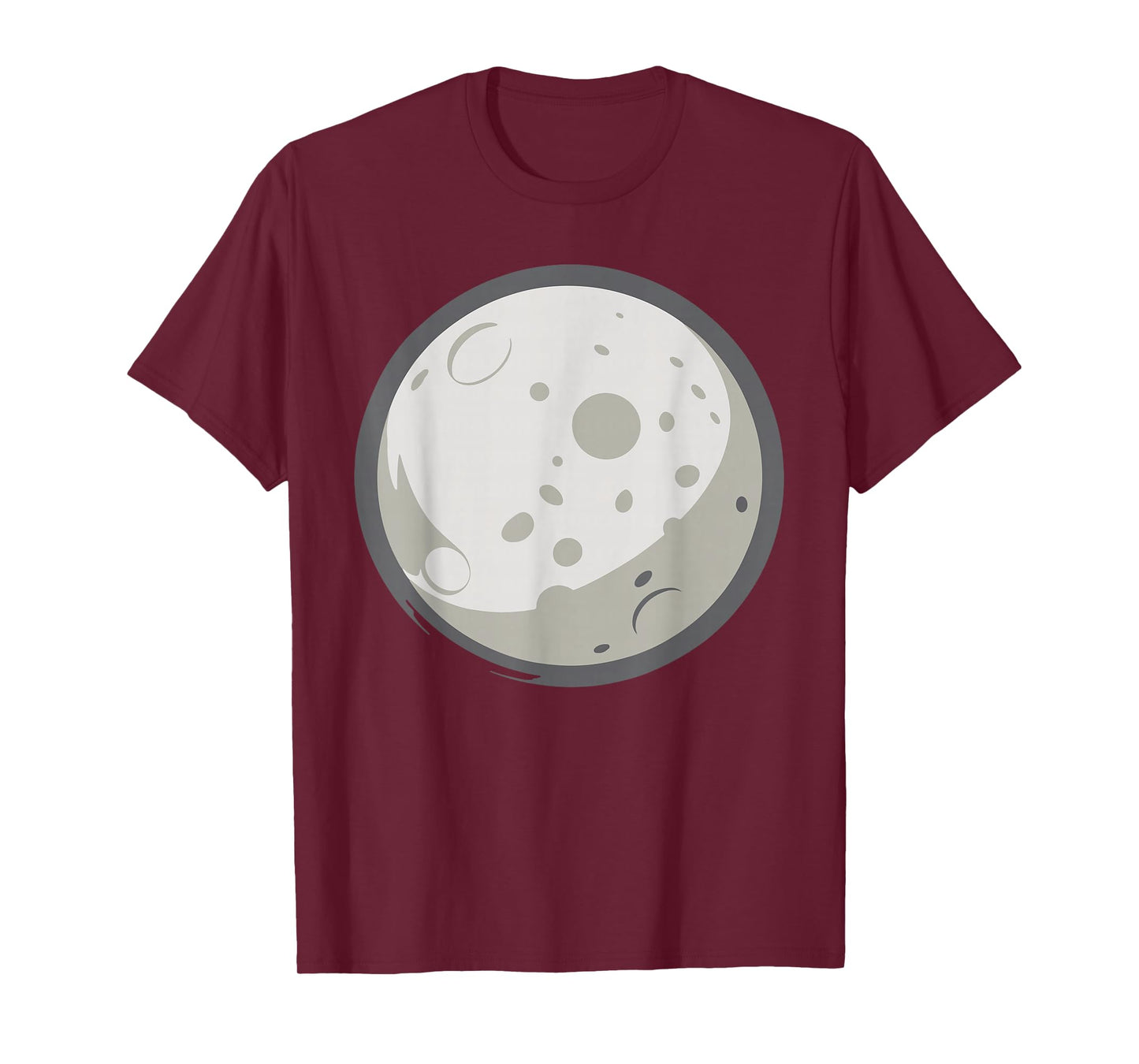 Moon Shirt Adult Kids Men Women Moon Costume T-Shirt