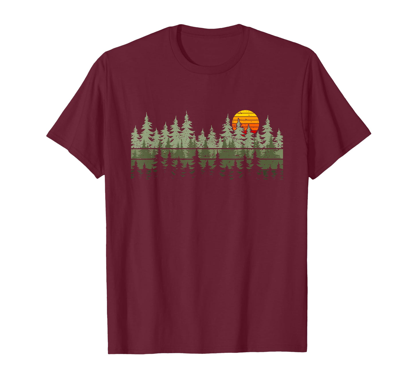 Trees Wildlife Nature Vintage Forest T-Shirt