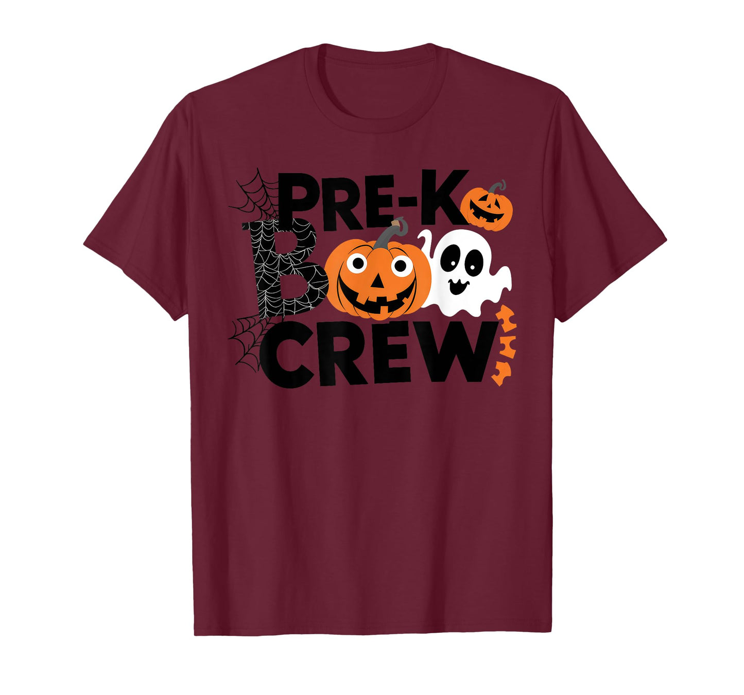 Pre-K Boo Crew Teacher Students Halloween Party Team T-Shirt