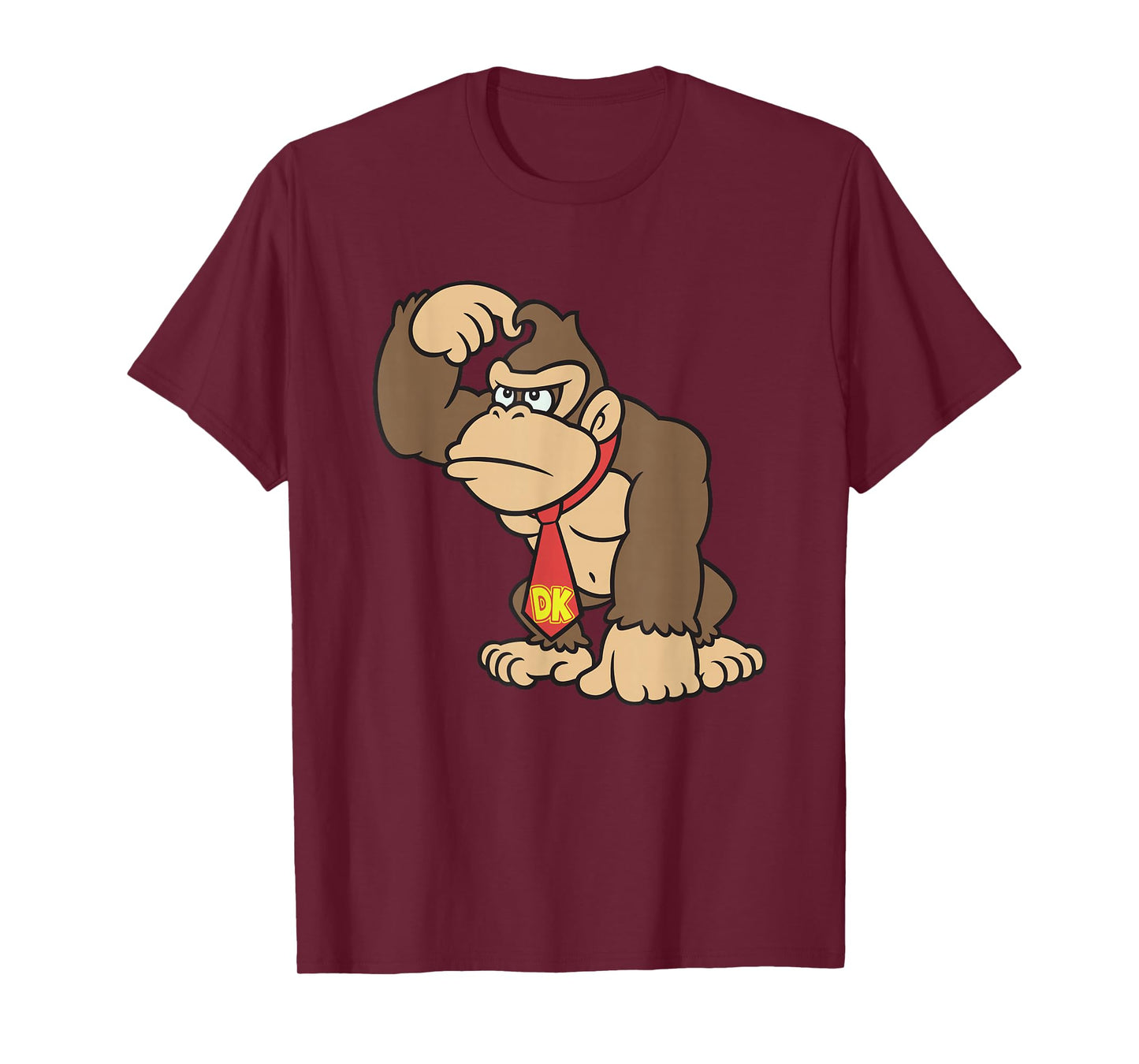 Donkey Kong Ape Thoughts Classic Nintendo Portrait T-Shirt