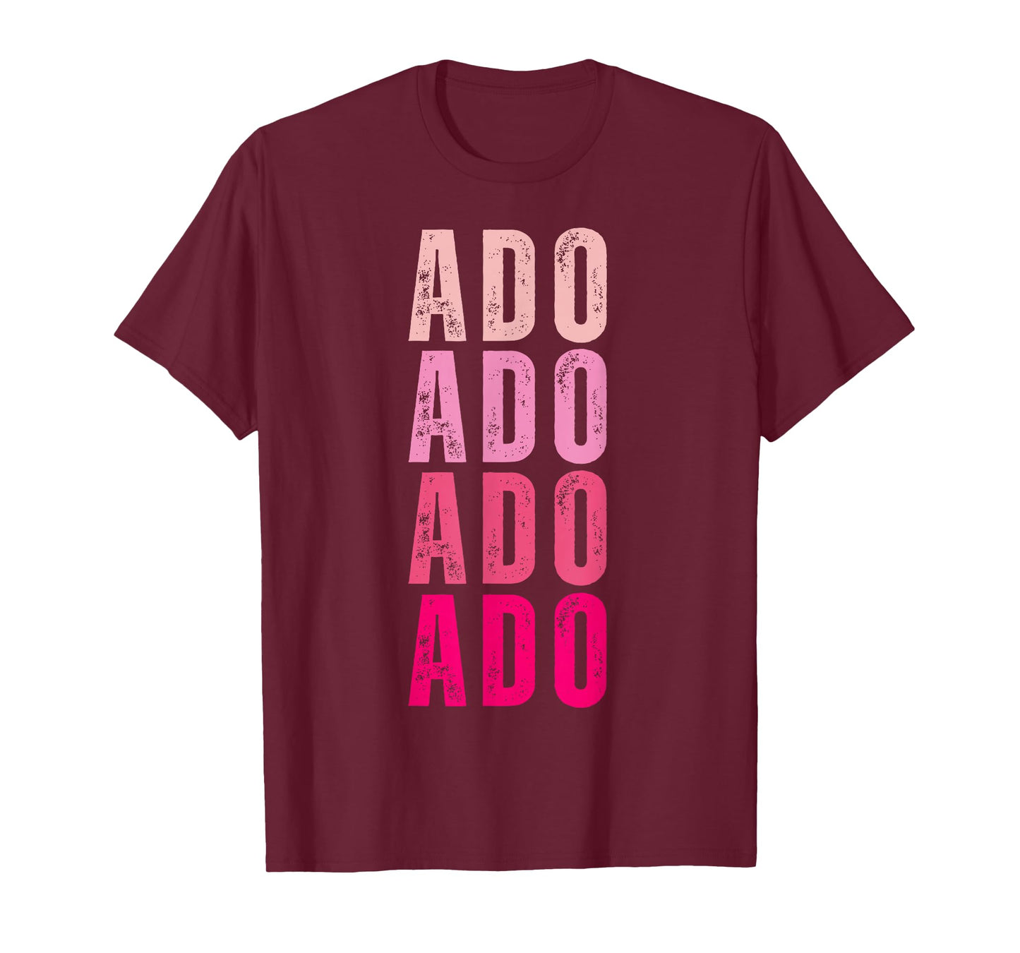 Vintage Ado Personalized Name I Love Ado T-Shirt