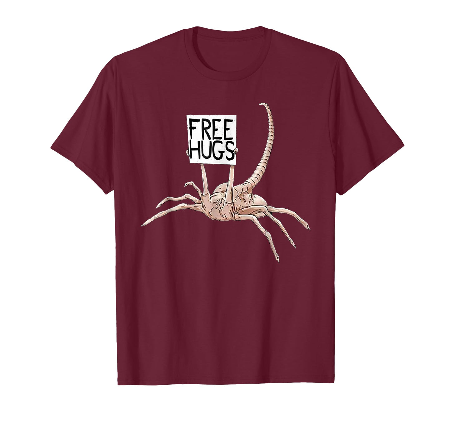 Free Hugs Alien Vintage Design For Men Women Girl Boy Kids T-Shirt