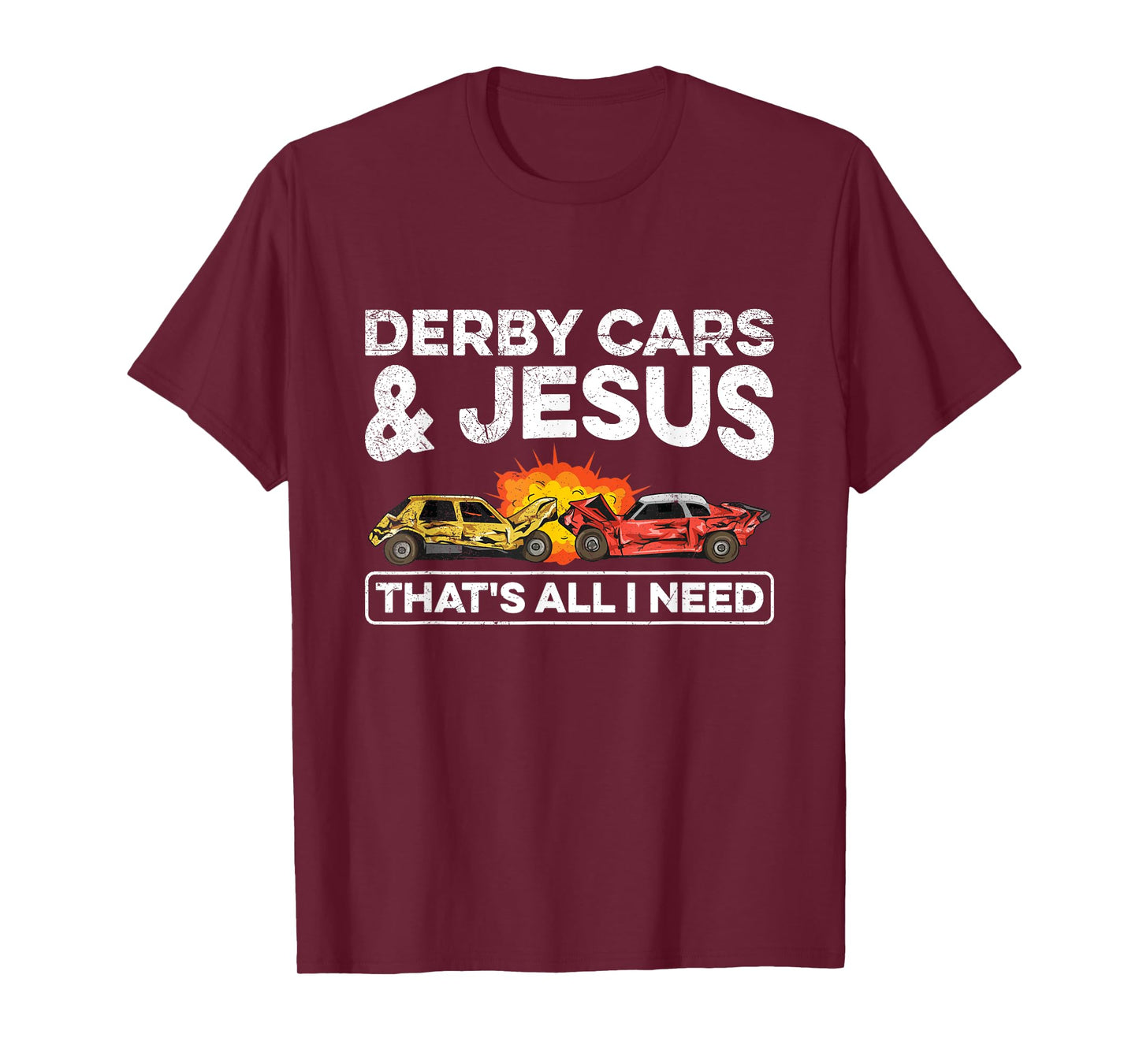 Smashing Cars Demolition Derby Quote for a Demo Derby Driver T-Shirt