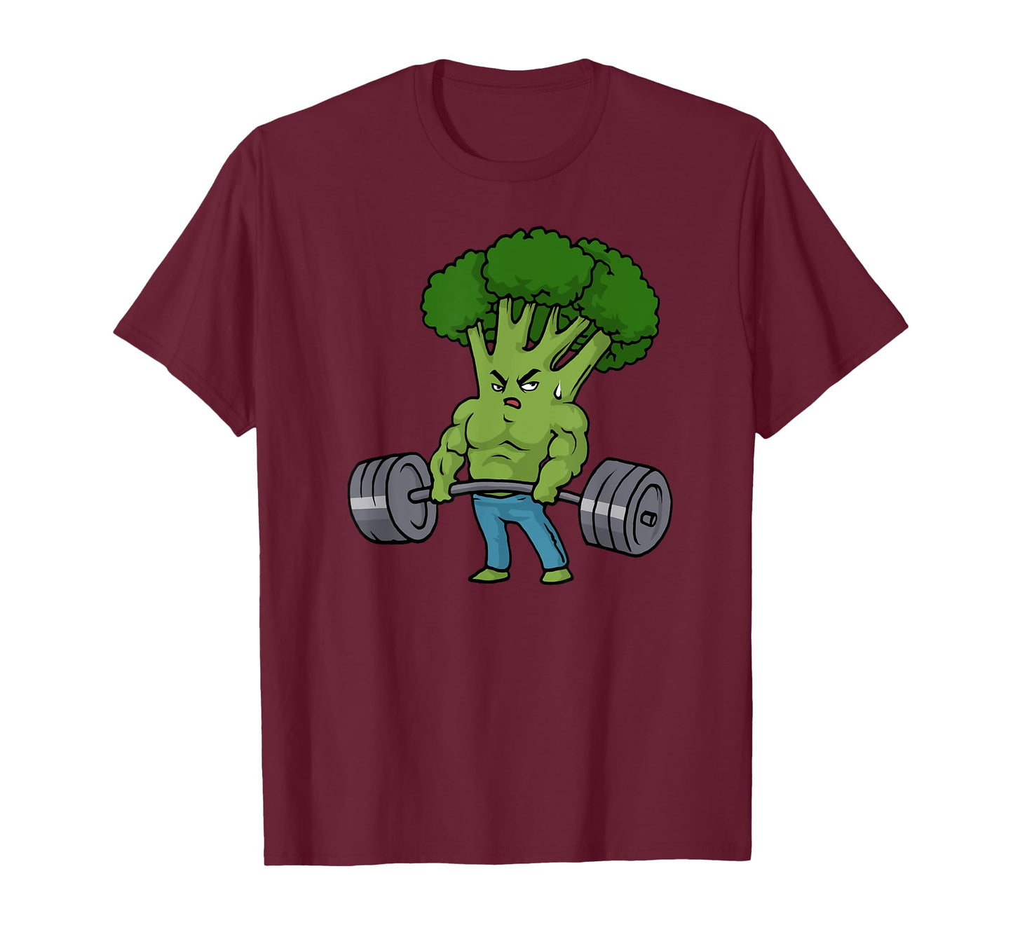 Deadlift Tshirt Broccoli Gym Fitness Motivation Bodybuilding T-Shirt