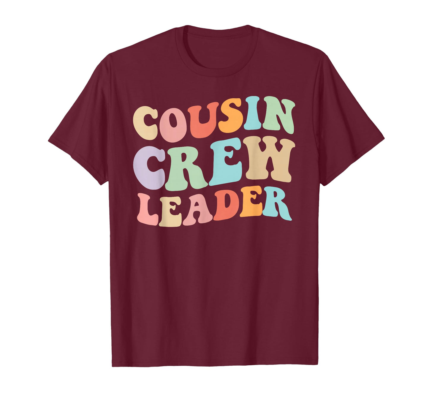 Cousin Crew Leader Retro Graphic – Fun Cousin Group Design T-Shirt