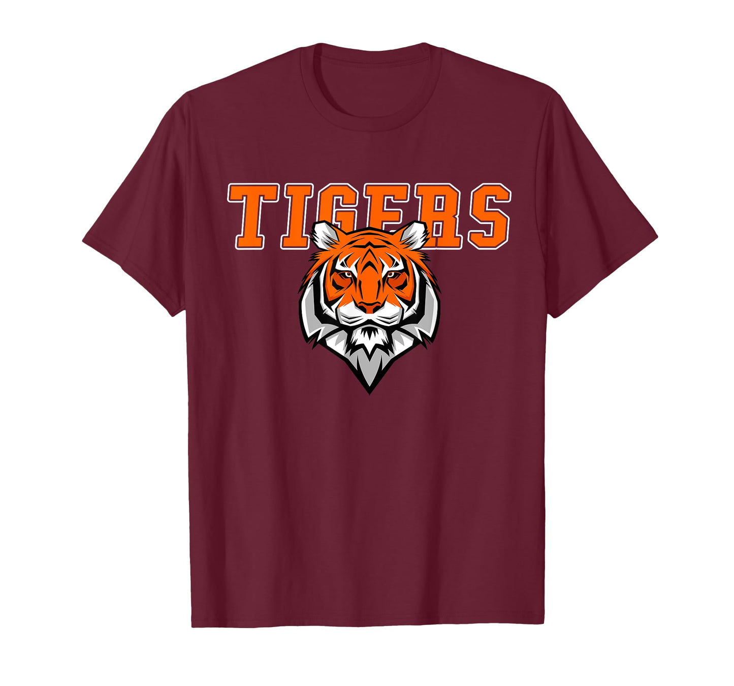 Tigers Volleyball Team - Tiger Mascot Sport Gift Idea T-Shirt