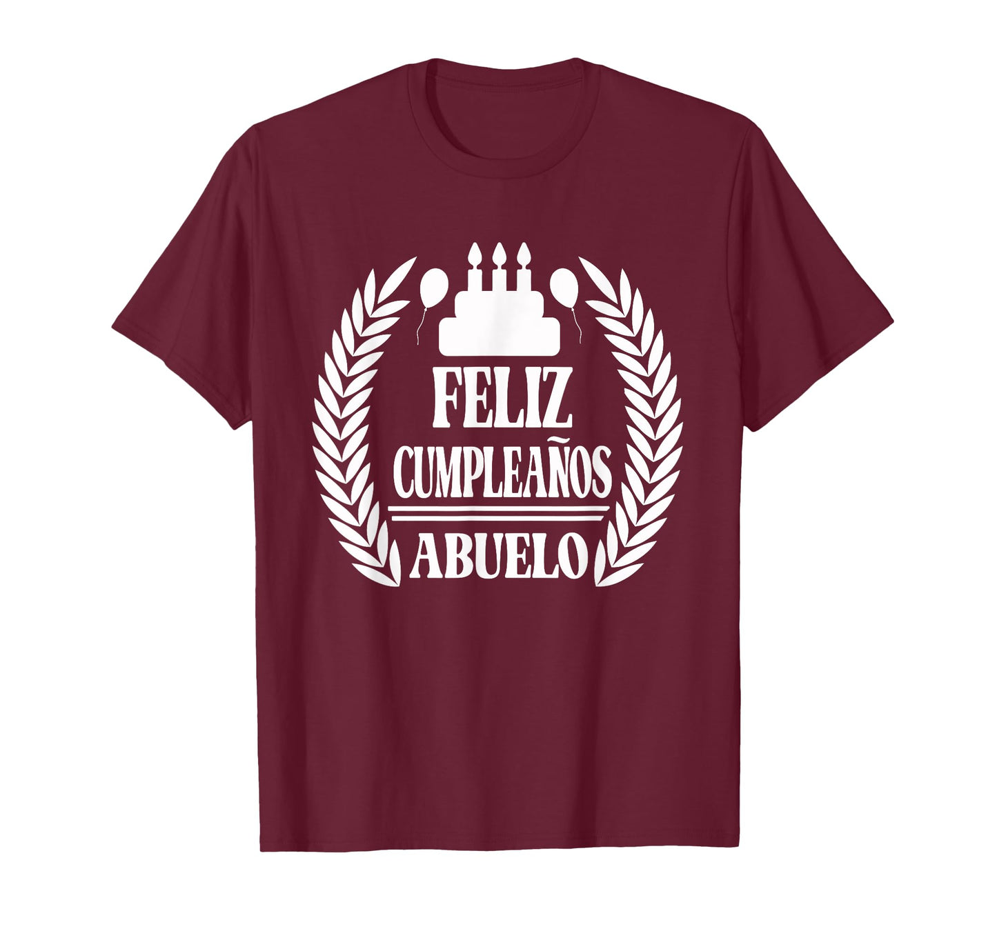 Feliz Cumpleanos Abuelo, Happy Birthday Grandfather, Spanish T-Shirt