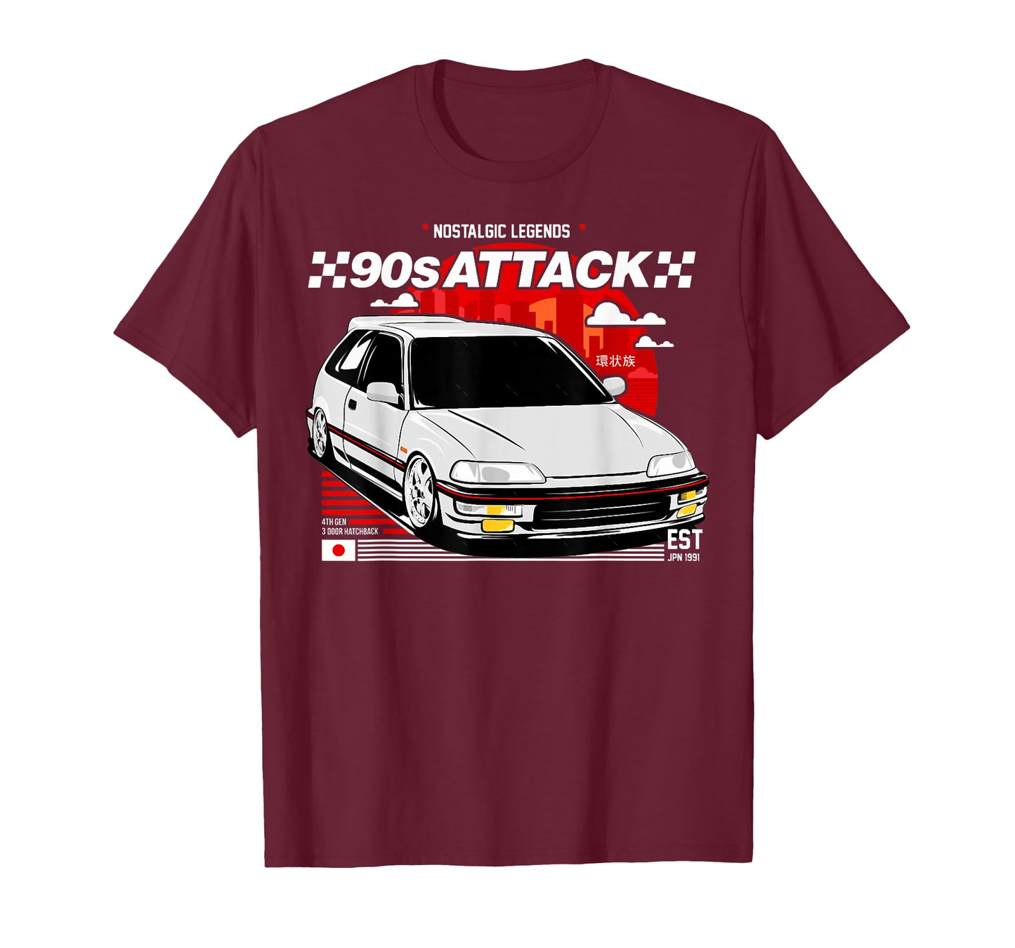 ef civic ef9 sir Japanese car T-Shirt