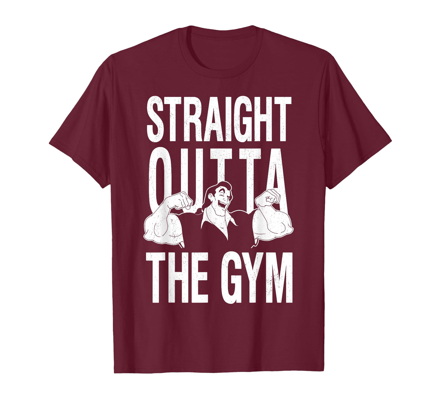Disney Beauty and the Beast Gaston Straight Outta The Gym T-Shirt