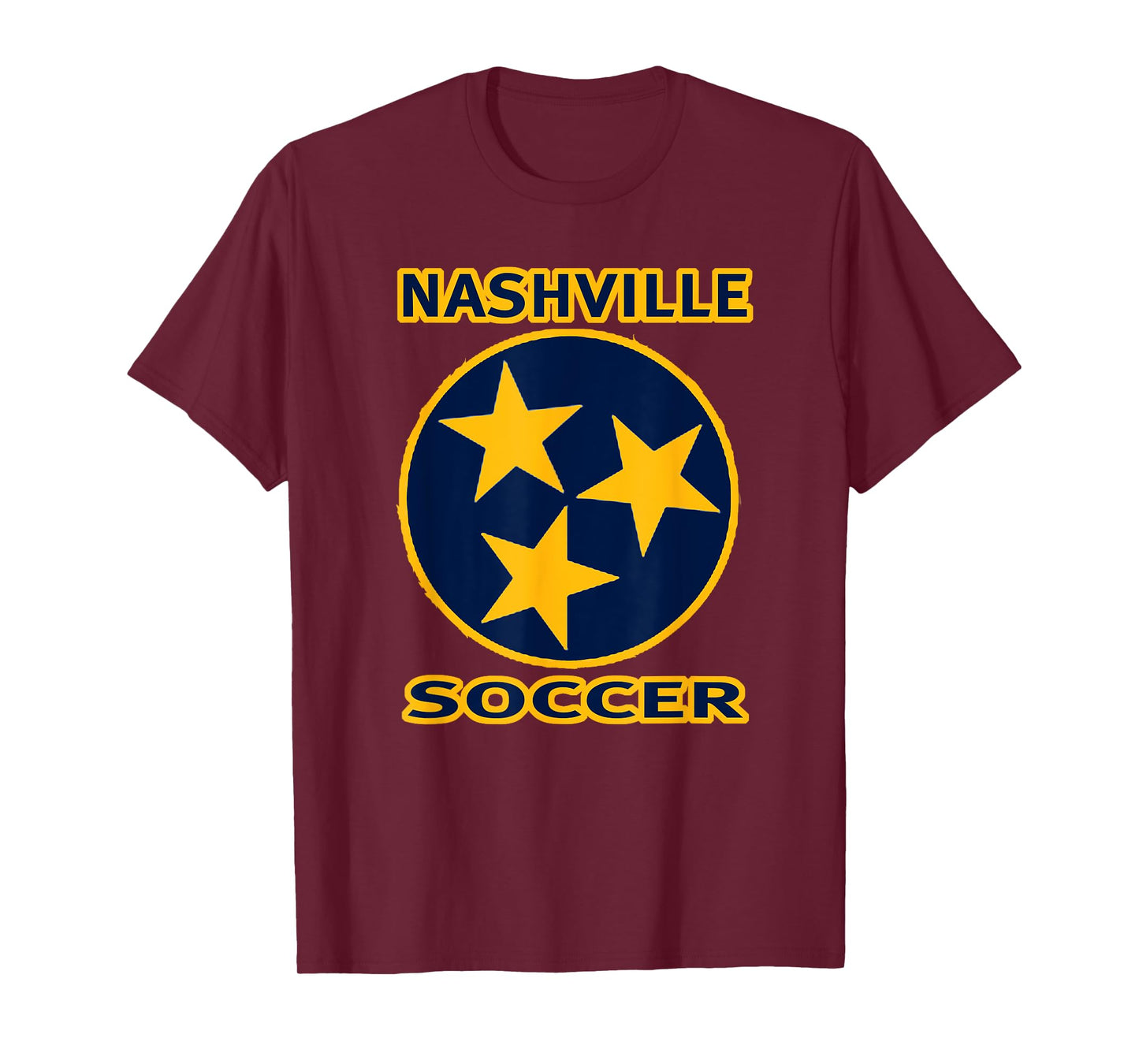 Nashville Soccer Tennessee TriStar Flag Shirt T-Shirt