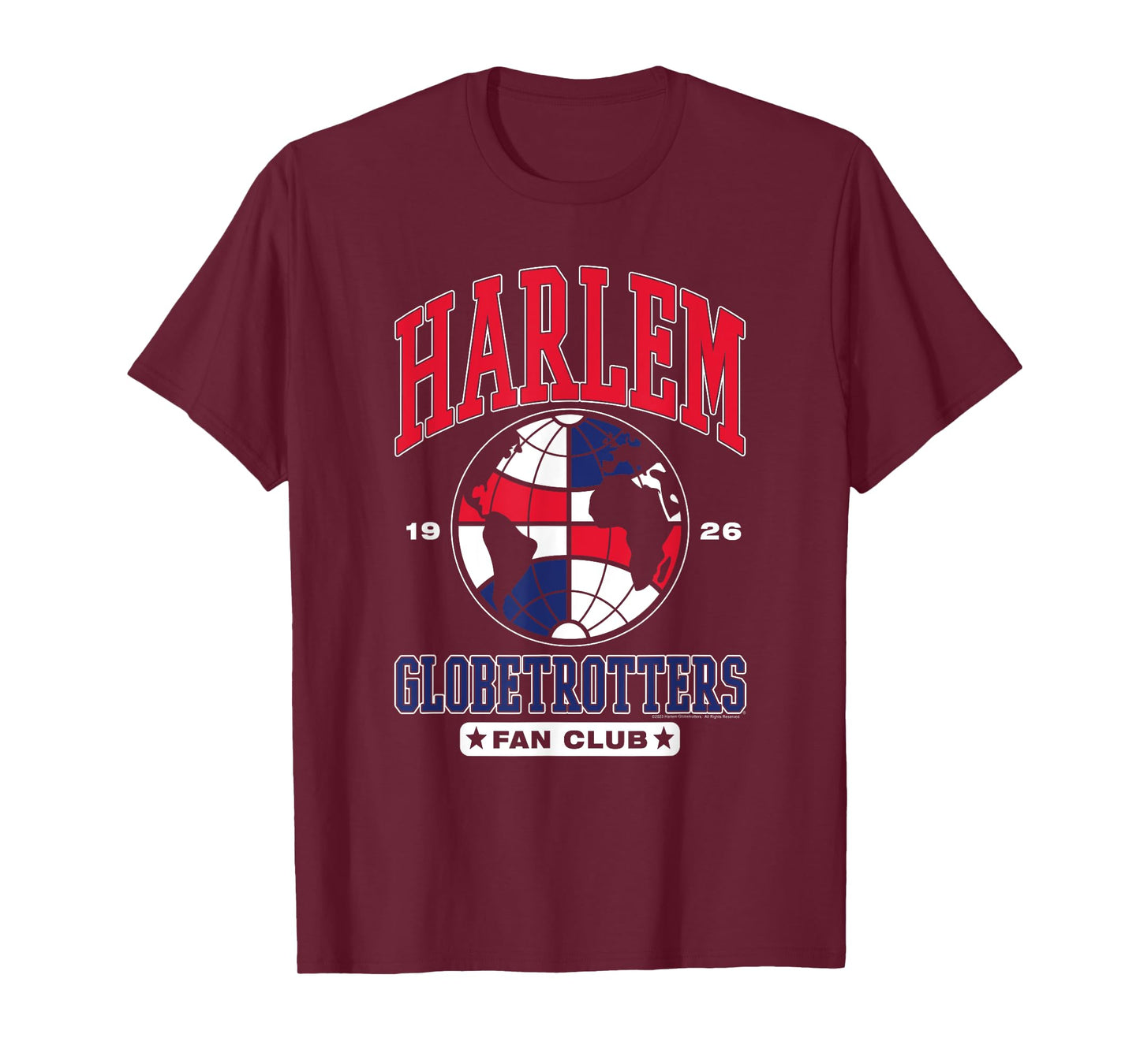 Harlem Globetrotters Basketball Est. 1926 Fan Club T-Shirt