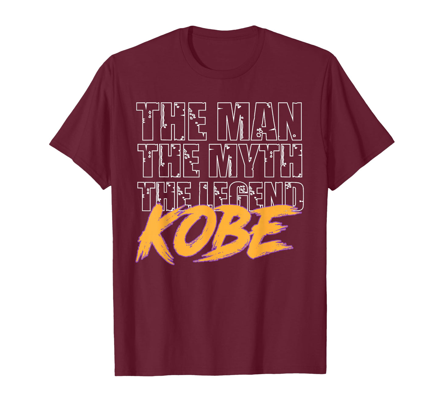 He Best Outfits & Accessories for Kobe - Unisex-Adults Classic Fit T-Shirt - Black - Small - Short Sleeve - Modern - Round Collar - Letter Print - All Seasons