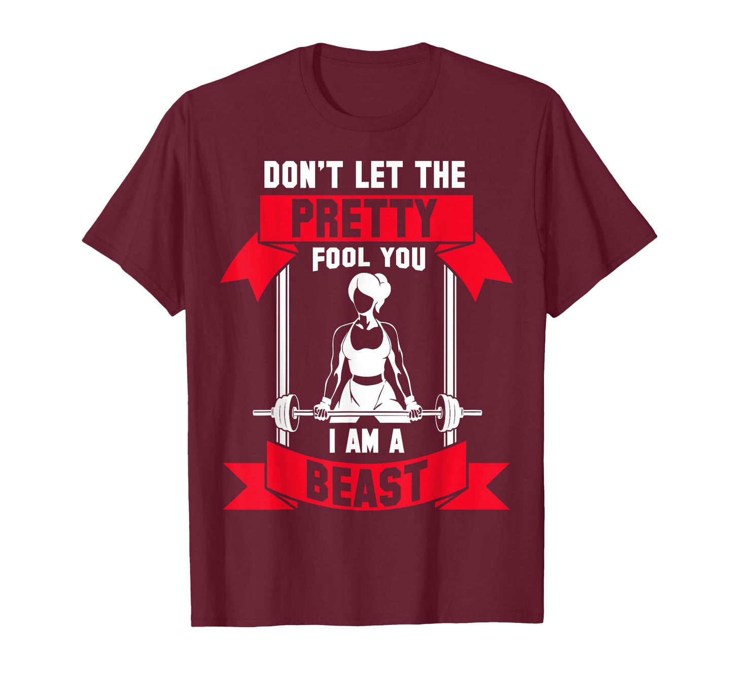 Women Weight-Lifting Workout Quote Funny Fitness Lover Gift T-Shirt