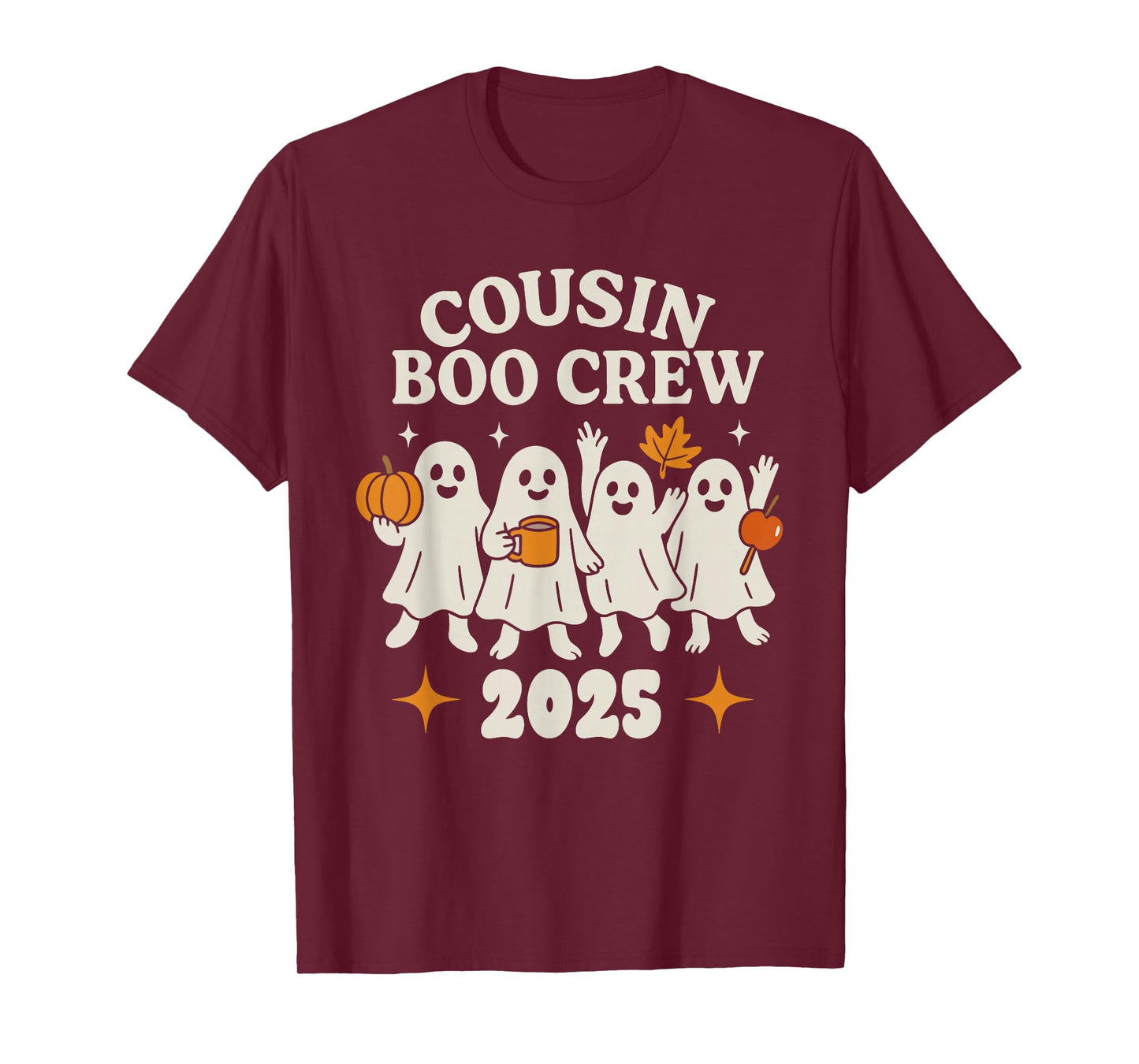Cousin Boo Crew Halloween Ghost Fall Cousin Matching Family T-Shirt
