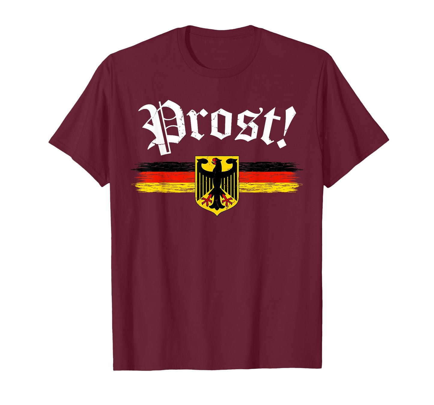 Oktoberfest Shirt For Men Women German Flag Prost Vintage T-Shirt