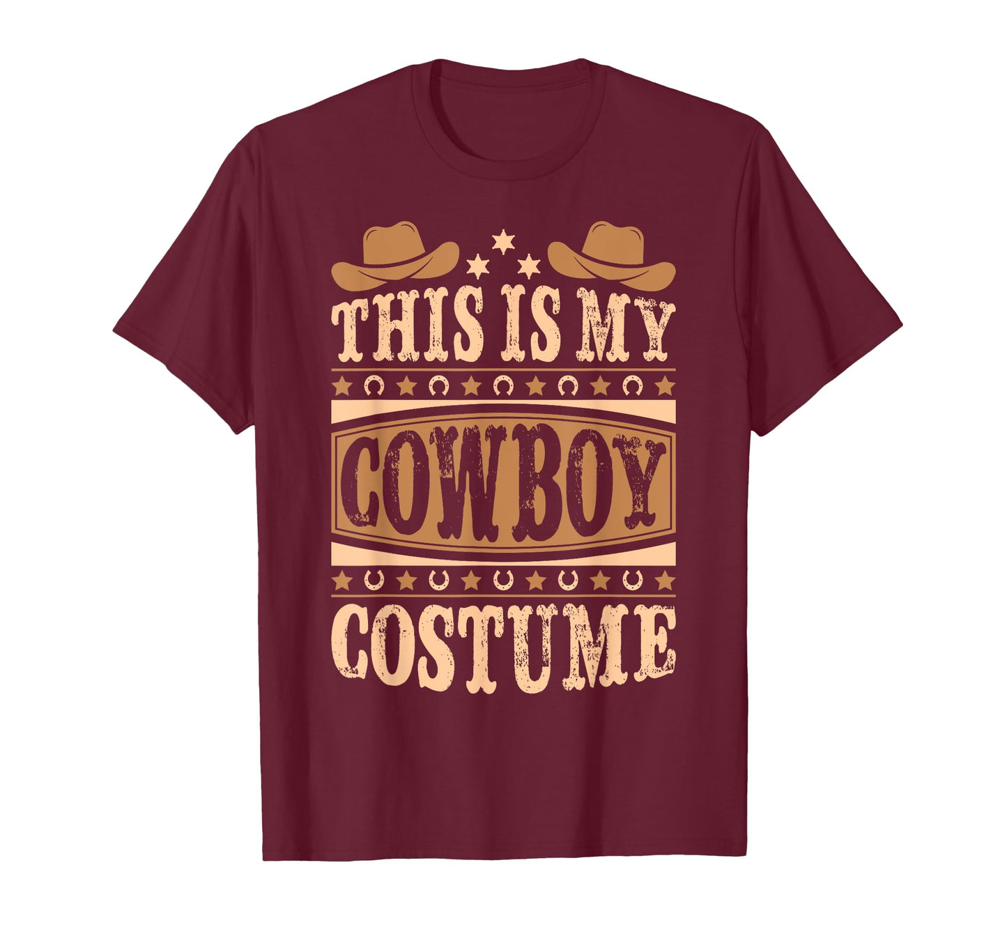 Cute Cowboy Western Cowboy Outfit Men Boy Kid Cowboy Costume T-Shirt