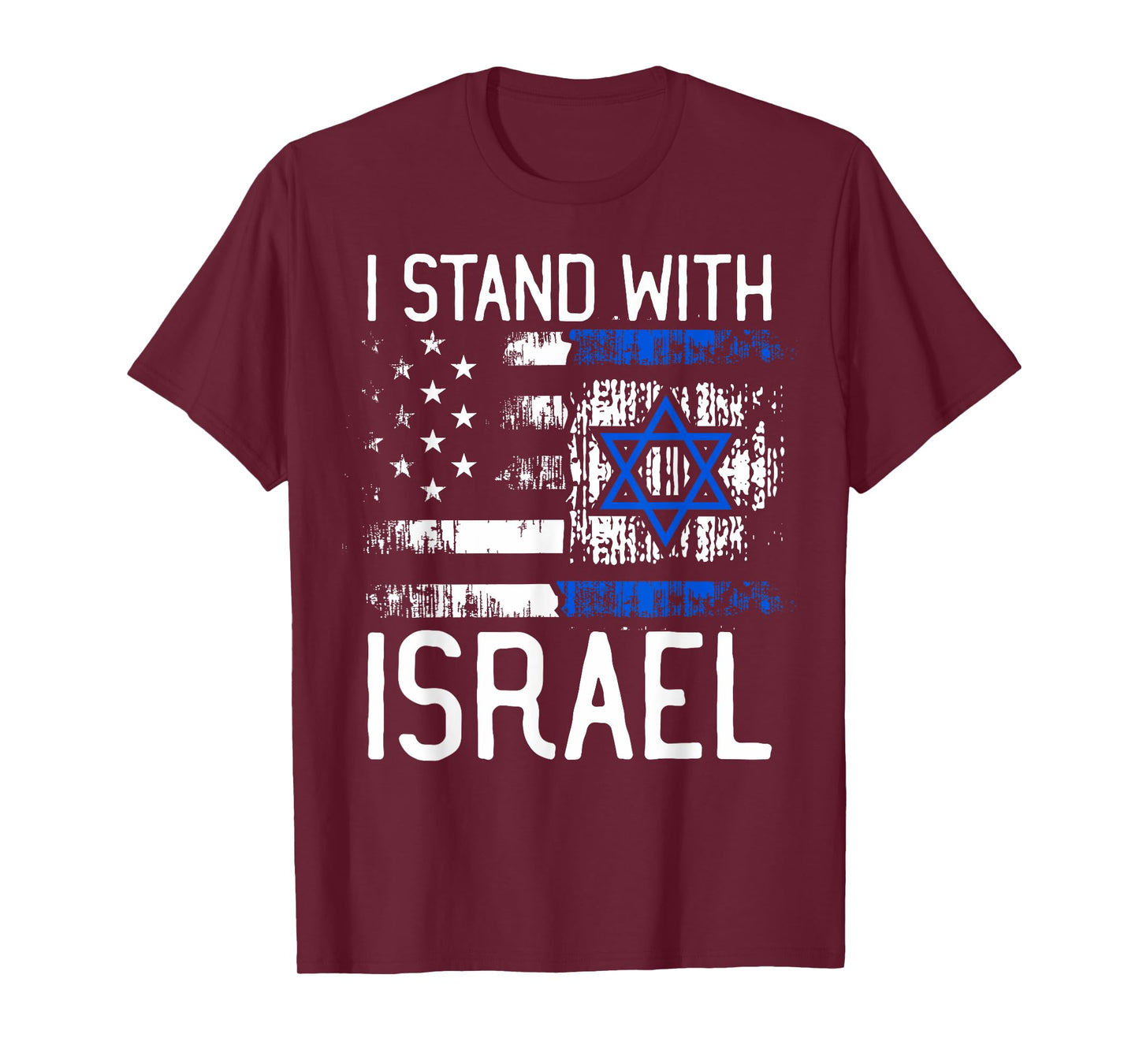 I Stand With Israel Jewish Support Group Matching T-Shirt