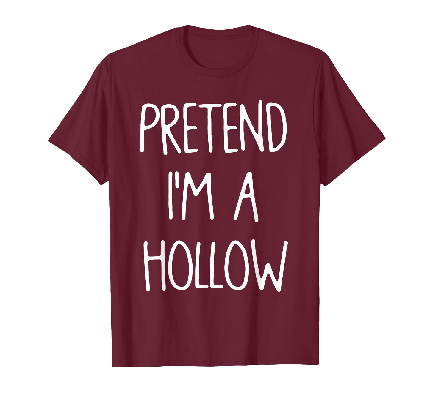 Lazy Ghost Nerd Anime Lover Halloween Pretend I'm a Hollow T-Shirt