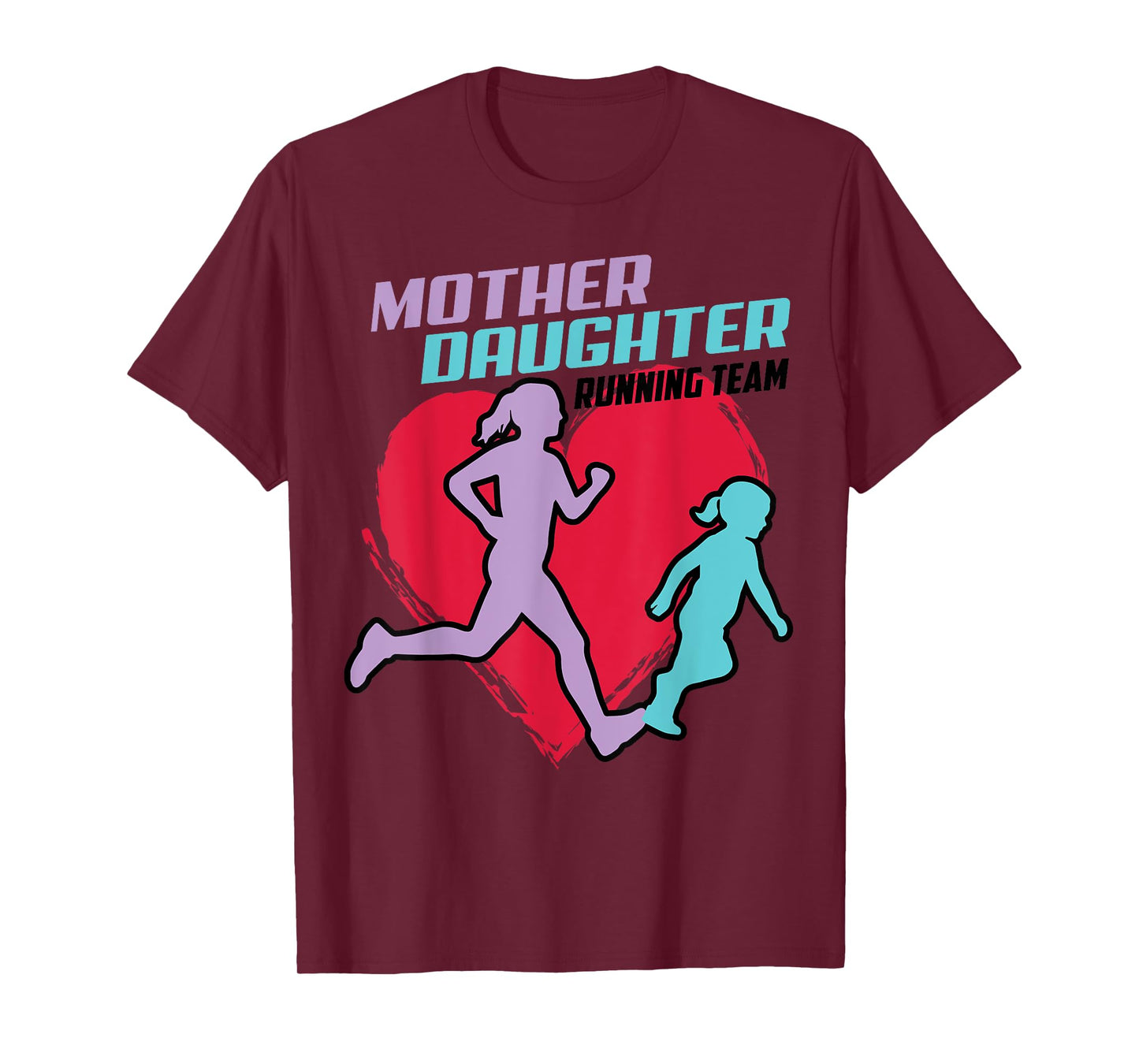 Cool Mother Daughter Running Team | Funny Runner Tandem Gift T-Shirt