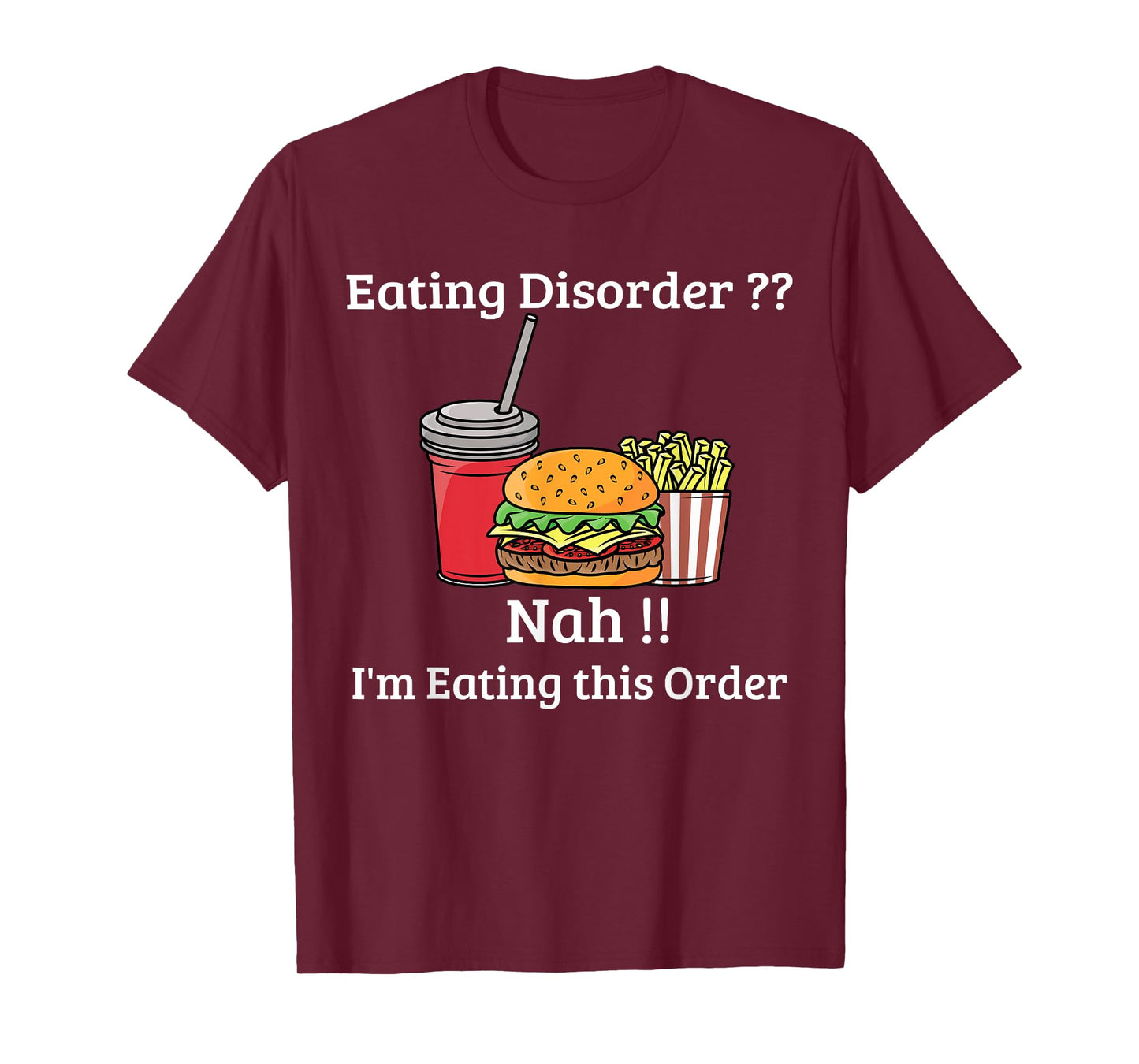 funny meal fast food easting pun T-Shirt