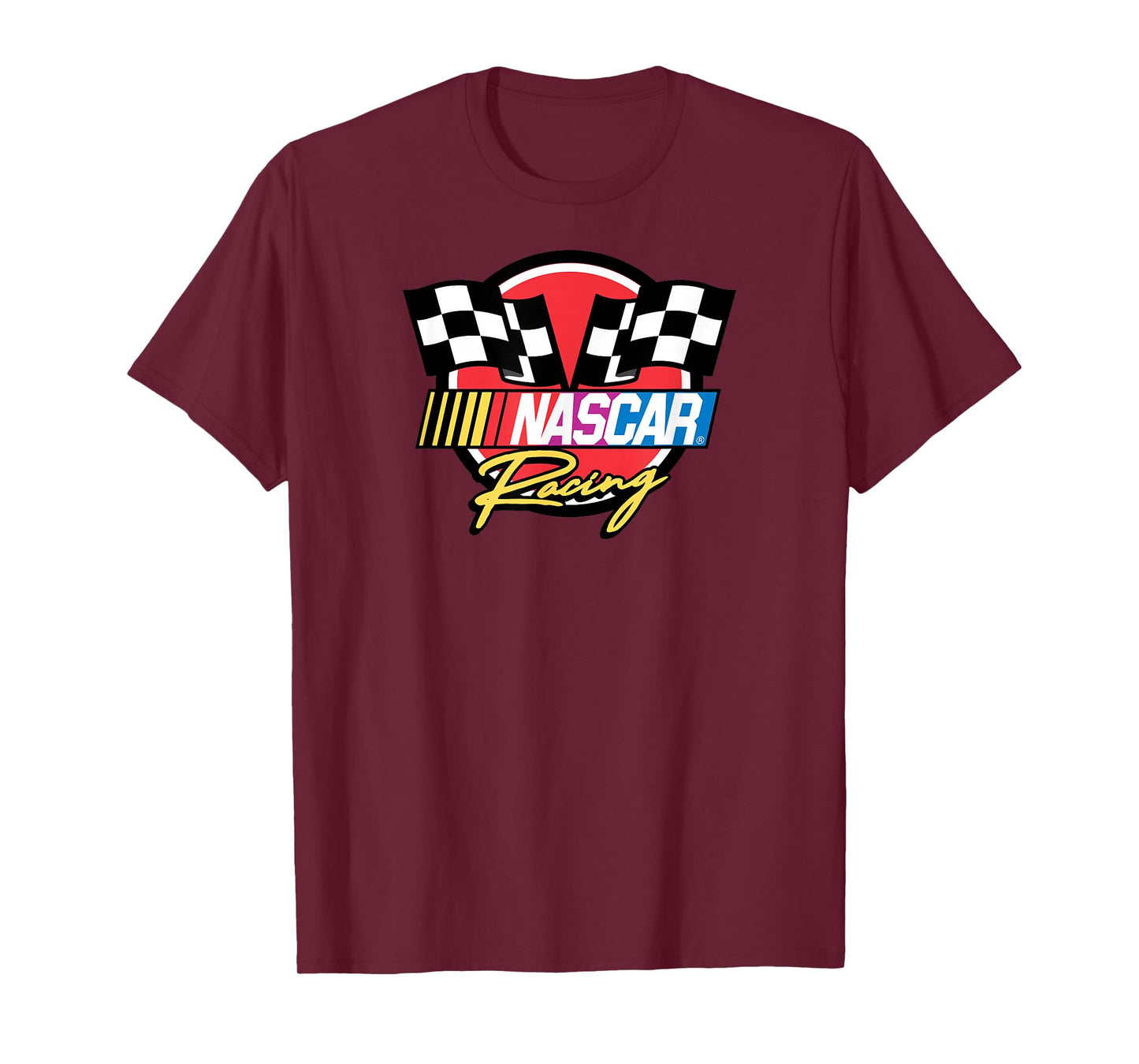 NASCAR - Racing Checkered Flags Logo T-Shirt