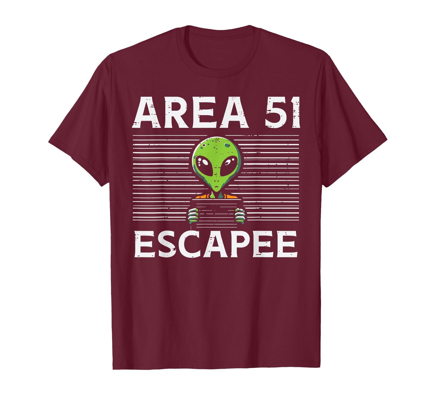 Alien Area 51 Escapee Funny Costume Ufo Men Boys Kids Women T-Shirt