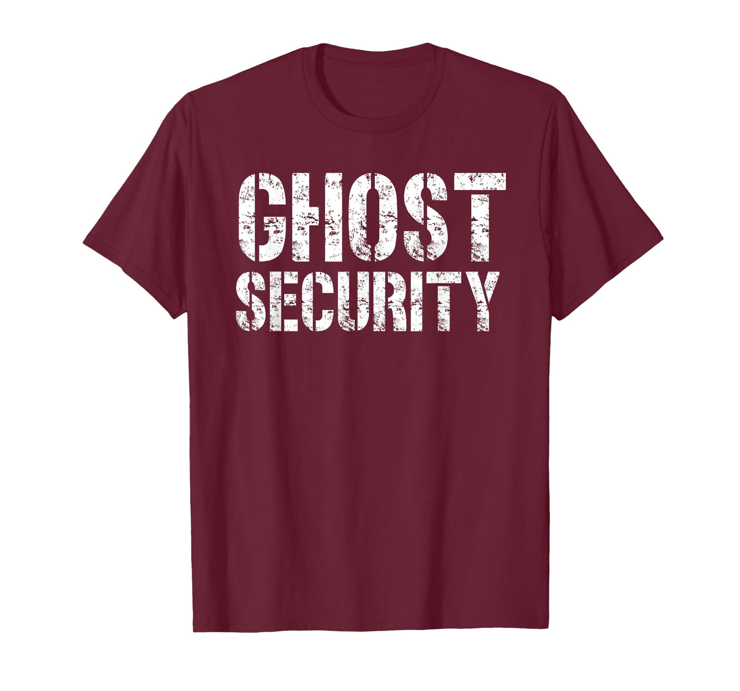 Halloween Dad Mom Daughter Adult Costume Ghost Security T-Shirt