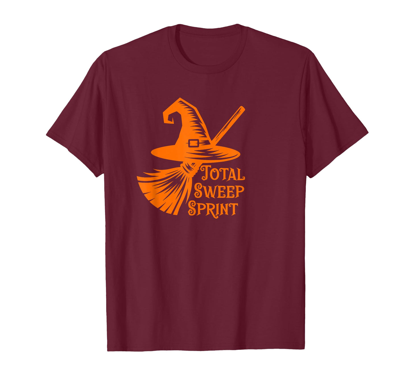 Halloween Witch Broom Total Sweep Sprint T-Shirt