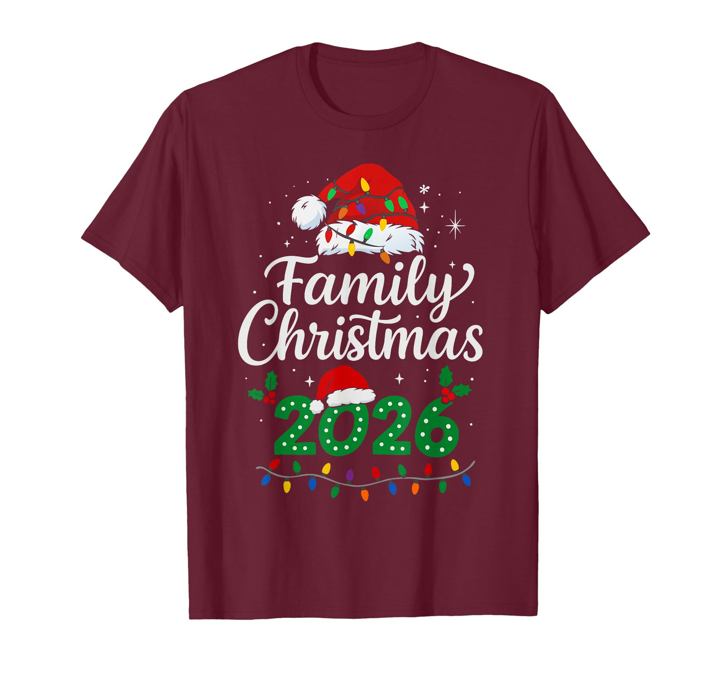 Family Christmas 2026 Matching Holiday T-Shirt