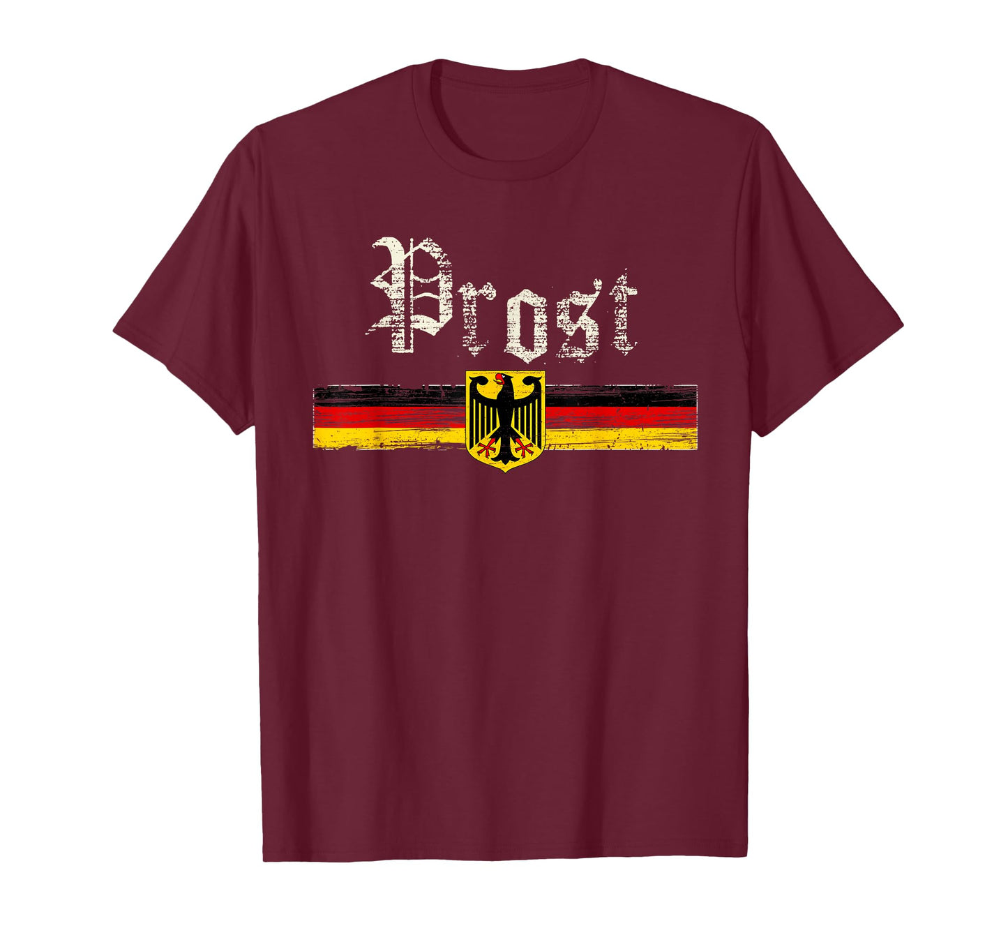 Oktoberfest Shirt For Men Women German Flag Prost Vintage T-Shirt