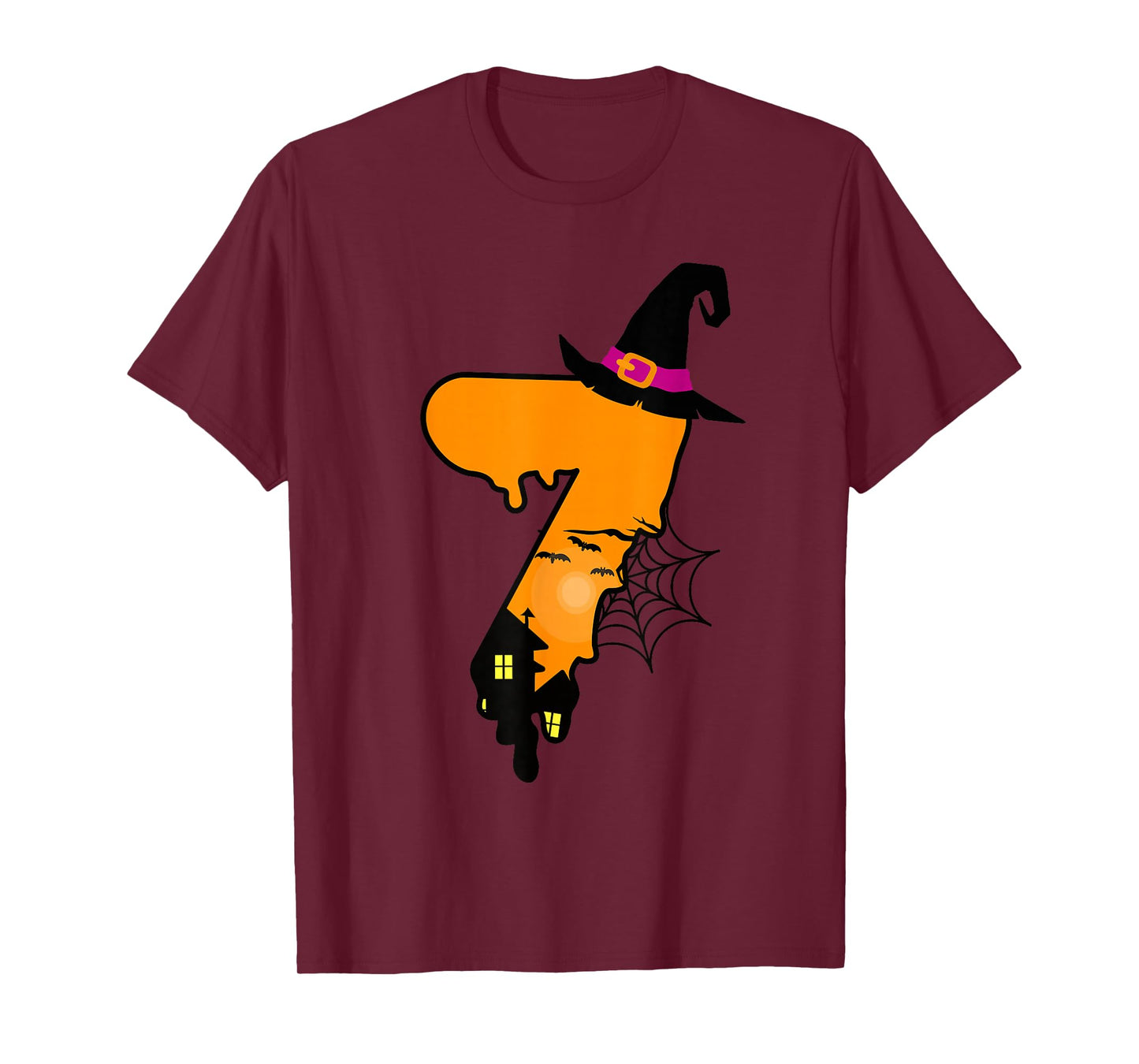 Funny Six Seven Meme 6 7 Halloween Matching Outfit Couple T-Shirt