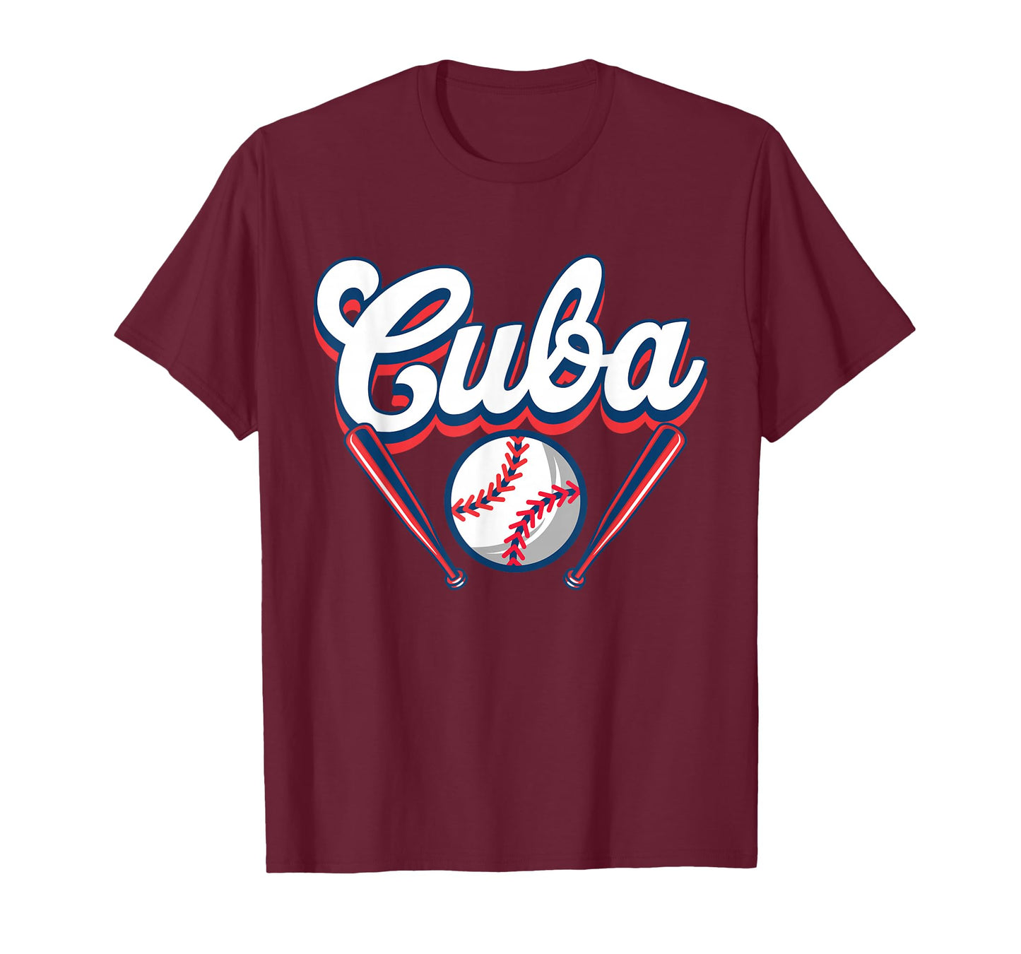 Cuba Baseball Player Cuban Baseball Fans T-Shirt