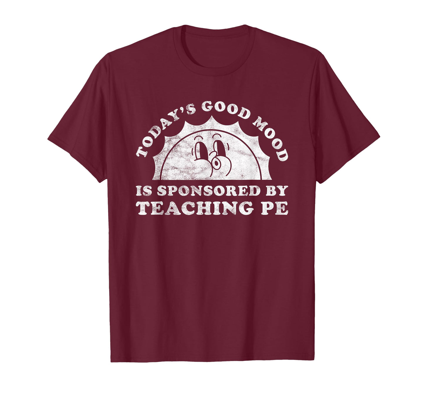 Funny Cute Retro Vintage Teaching PE or Gym Teacher T-Shirt