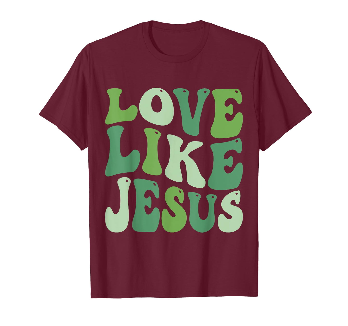 christian love like jesus st.patrick day green T-Shirt