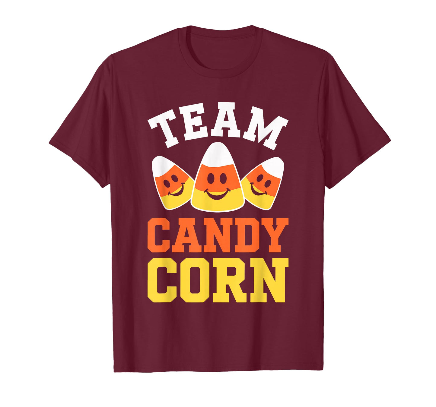 Team Candy Corn Shirt Adult Kids Men Women Halloween Costume T-Shirt