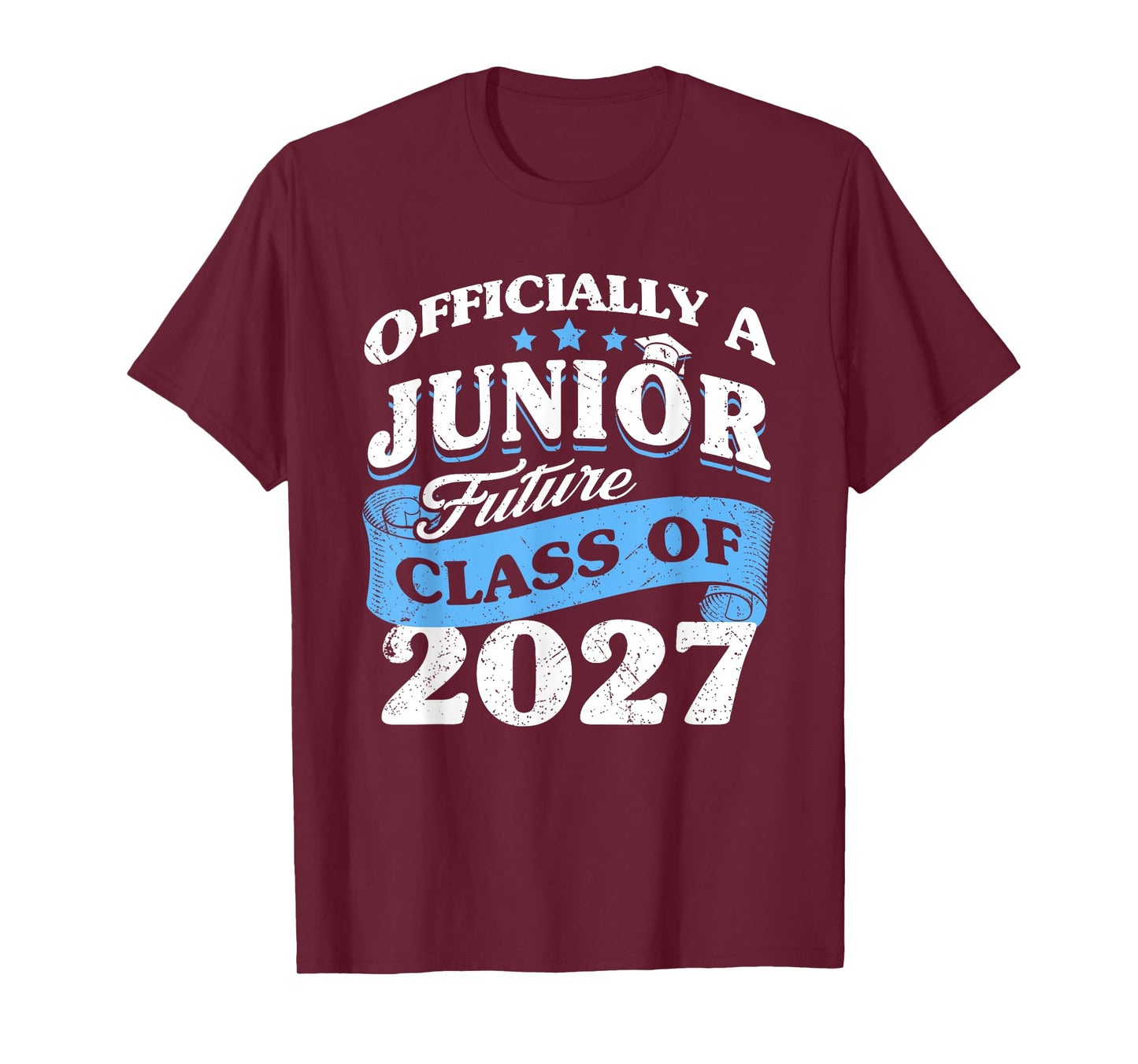 Officially a Junior Class of 2027 Fun First Day Vintage T-Shirt