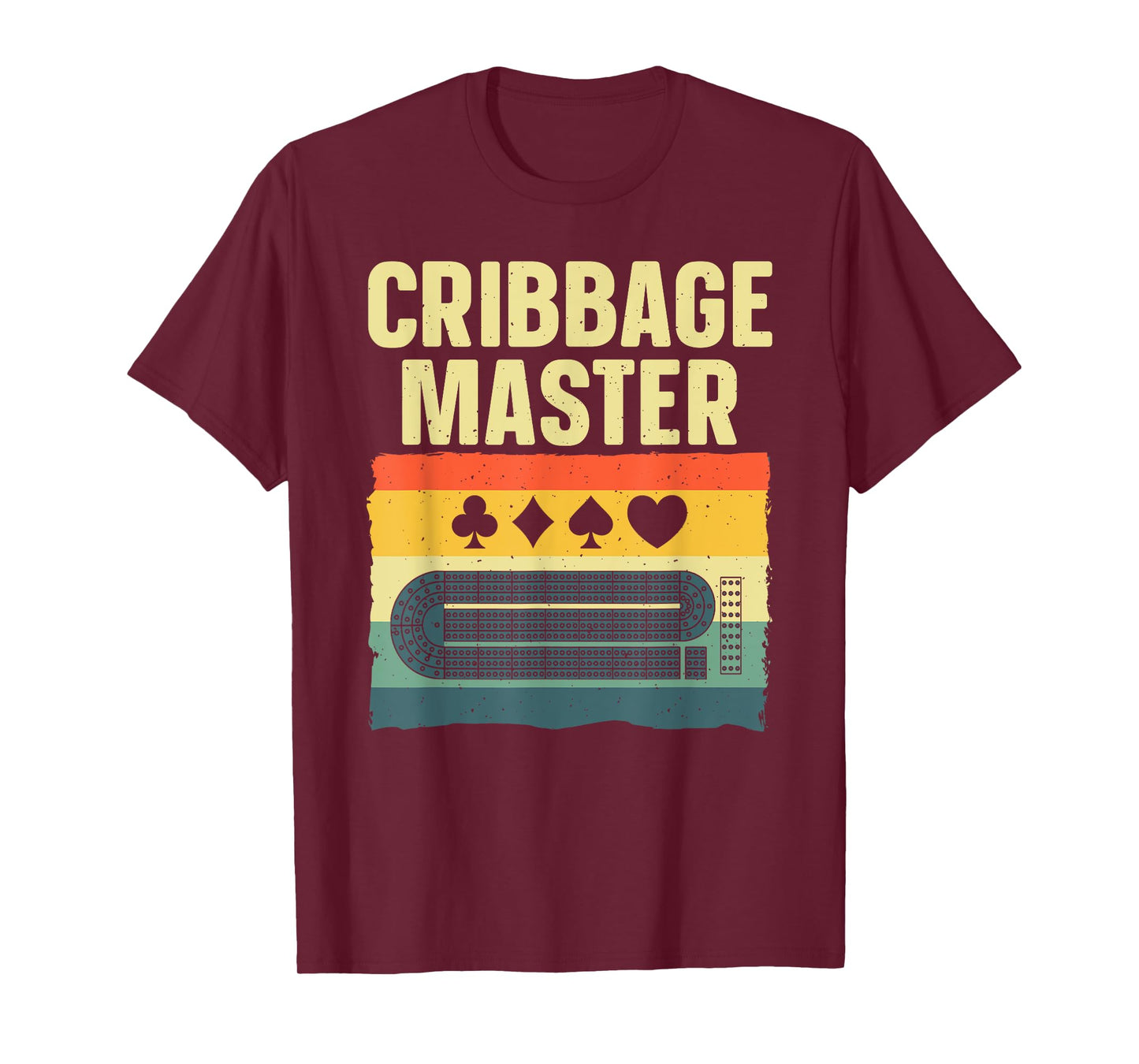 Best Cribbage Design For Men Women Card Game Cribbage Lover T-Shirt